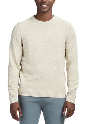 IZOD Men's Weekend Marled Crew Sweater, Small