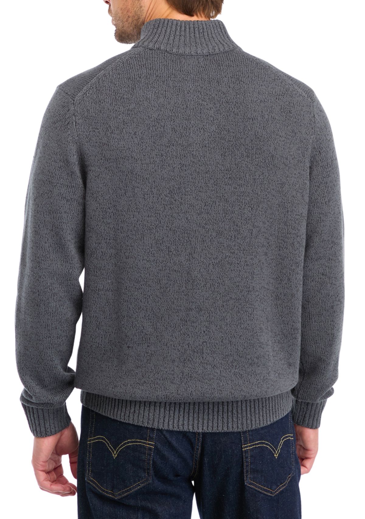 Button Mock Sweater 