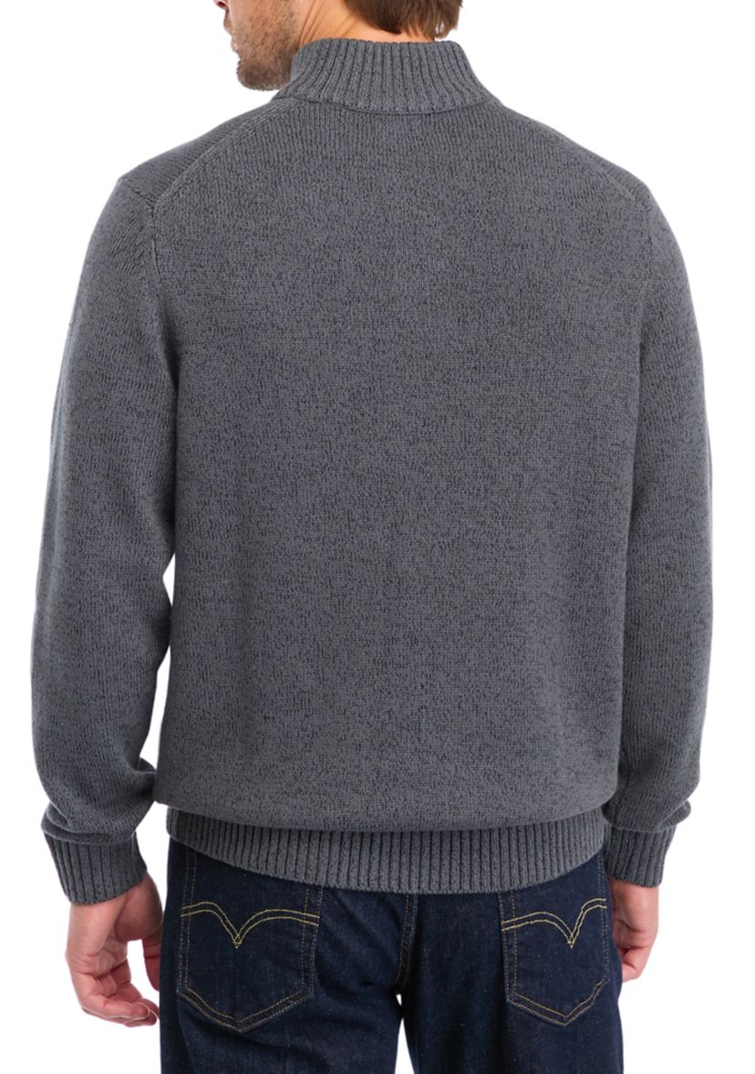 Button Mock Sweater 