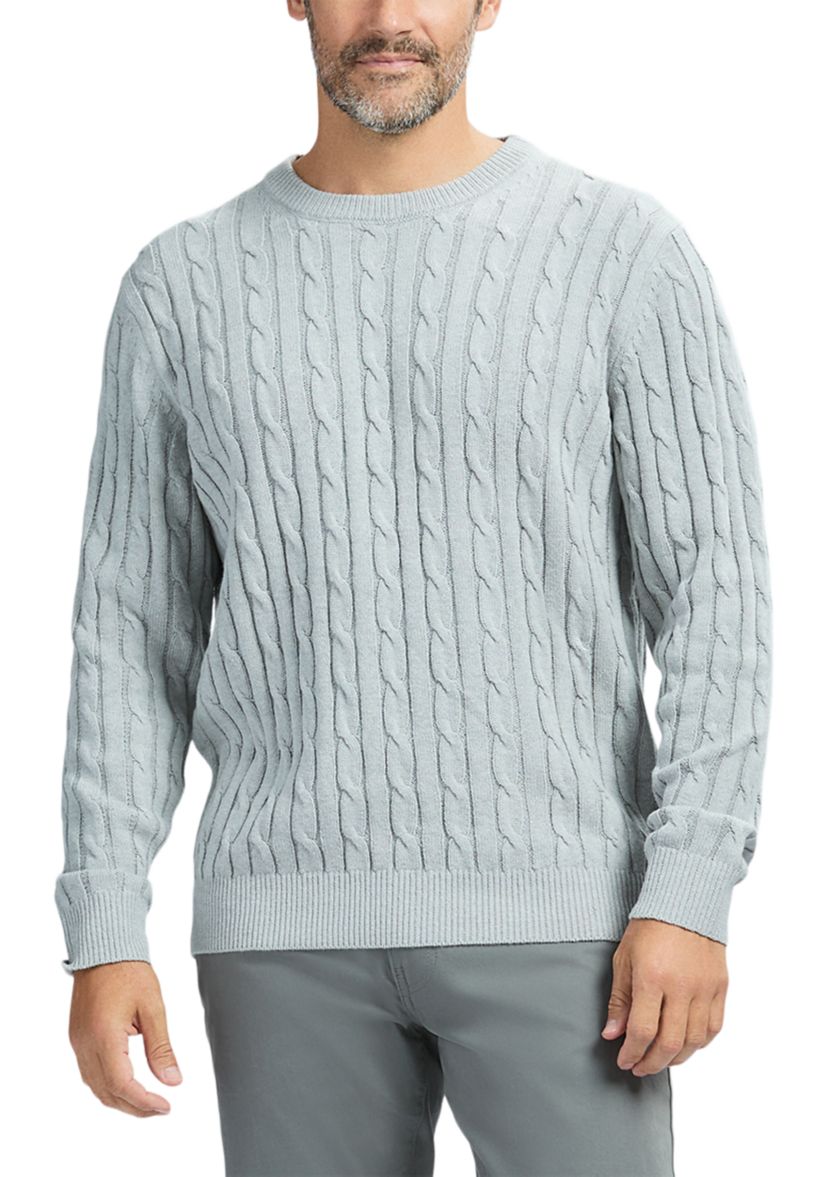 Classics Cable Knit Crew Sweater 