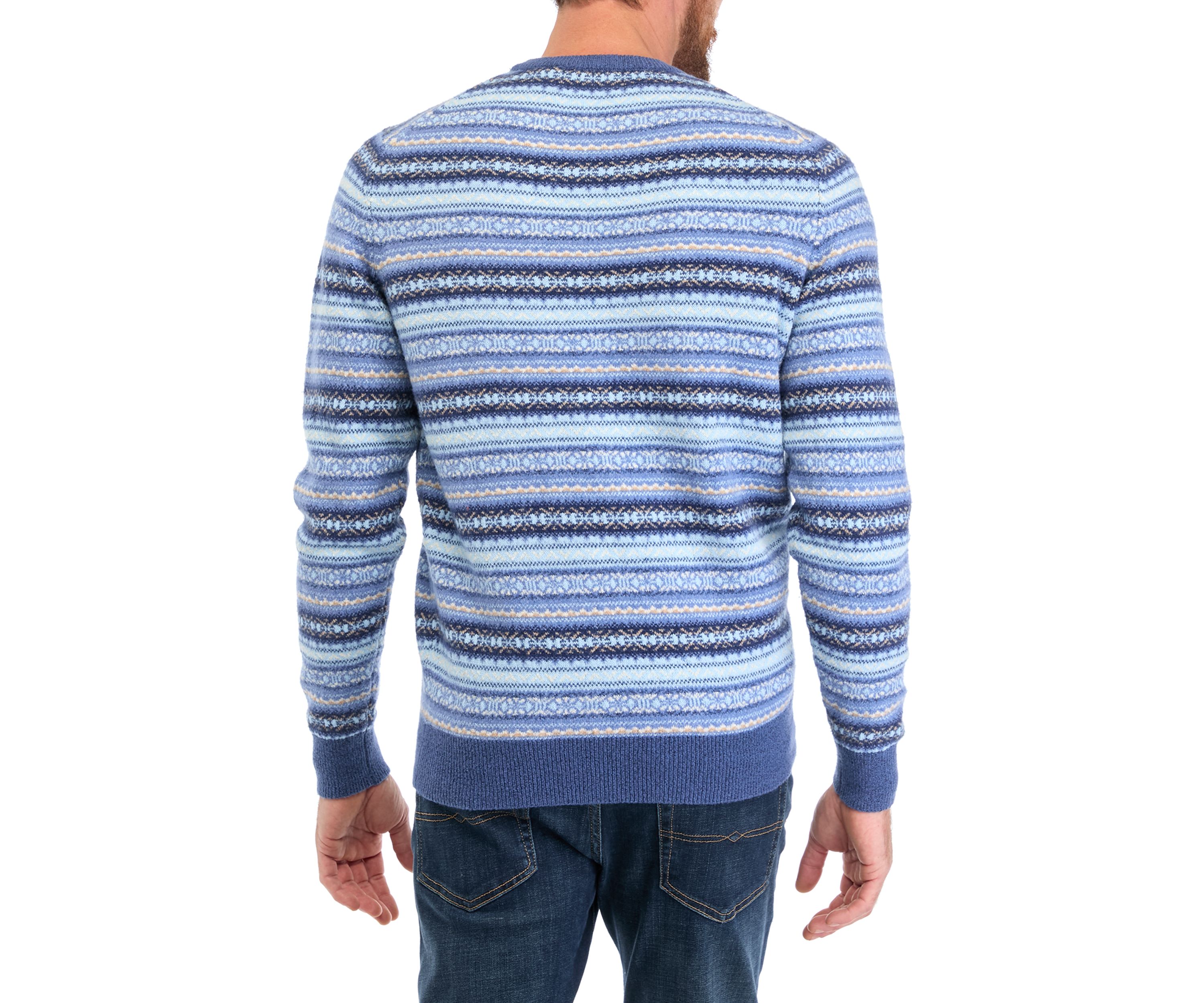 Fair Isle Crew Neck Sweater