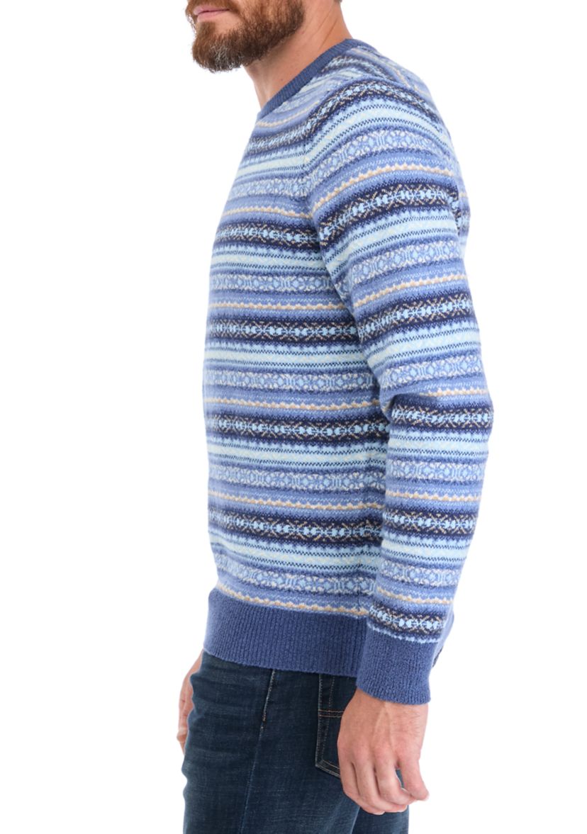 Fair Isle Crew Neck Sweater