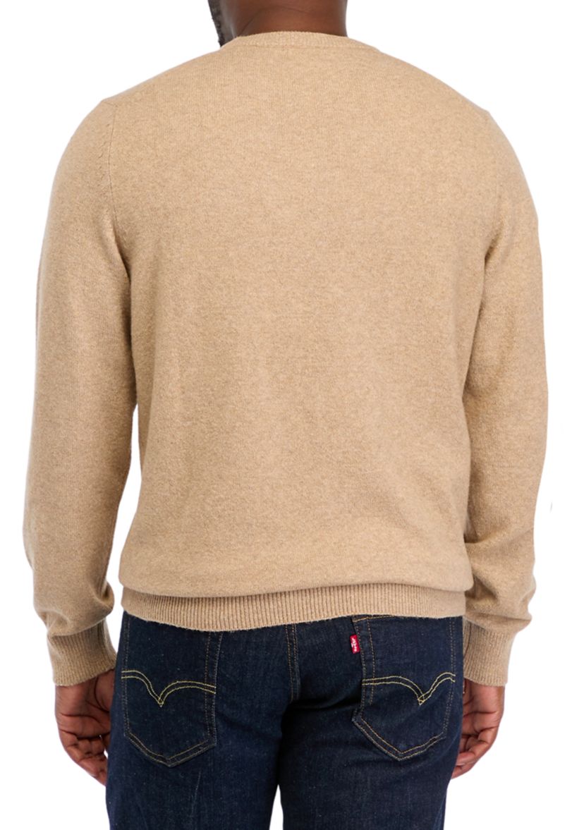 Soft Touch Jersey Crew Neck Sweater