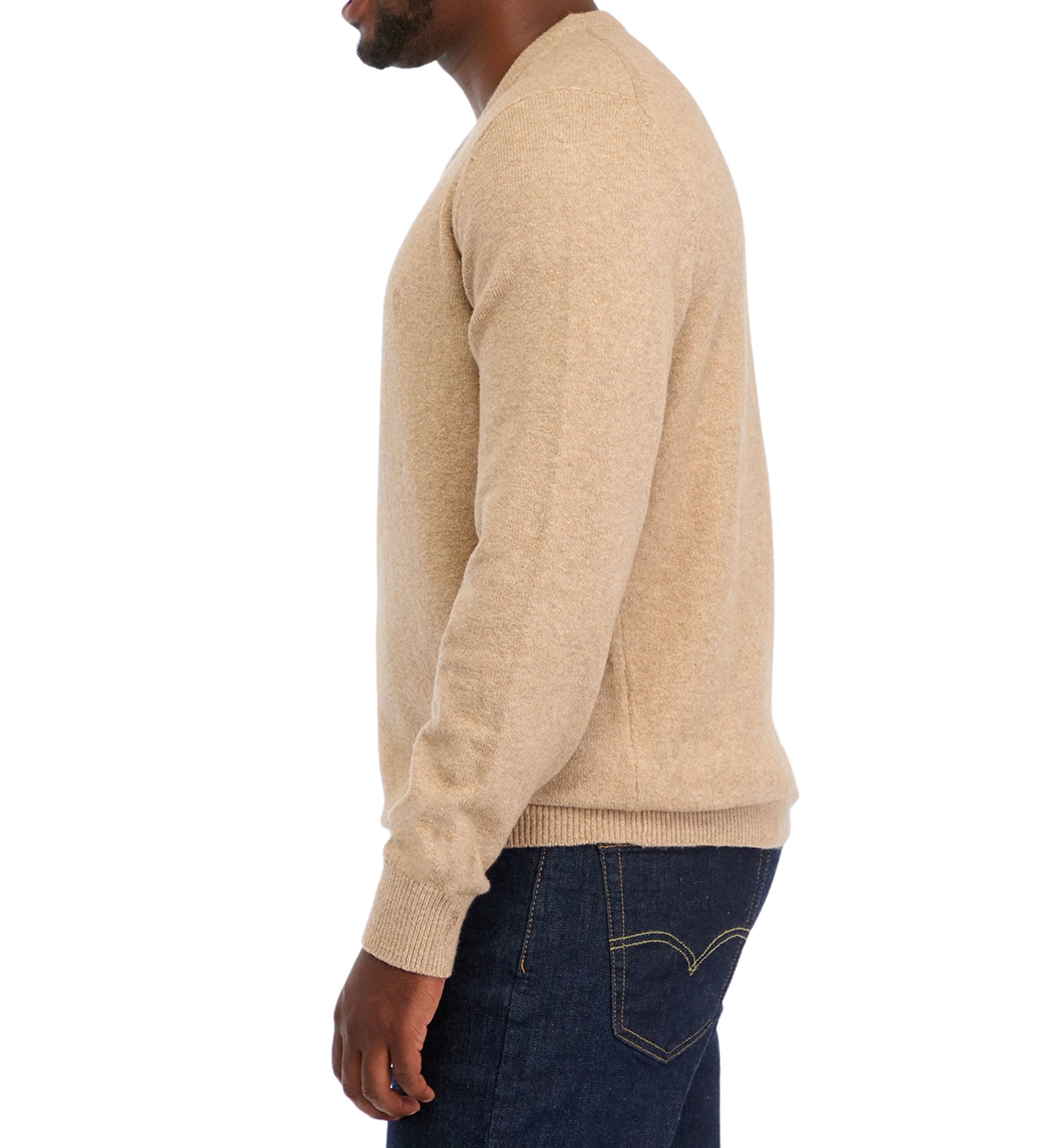 Soft Touch Jersey Crew Neck Sweater
