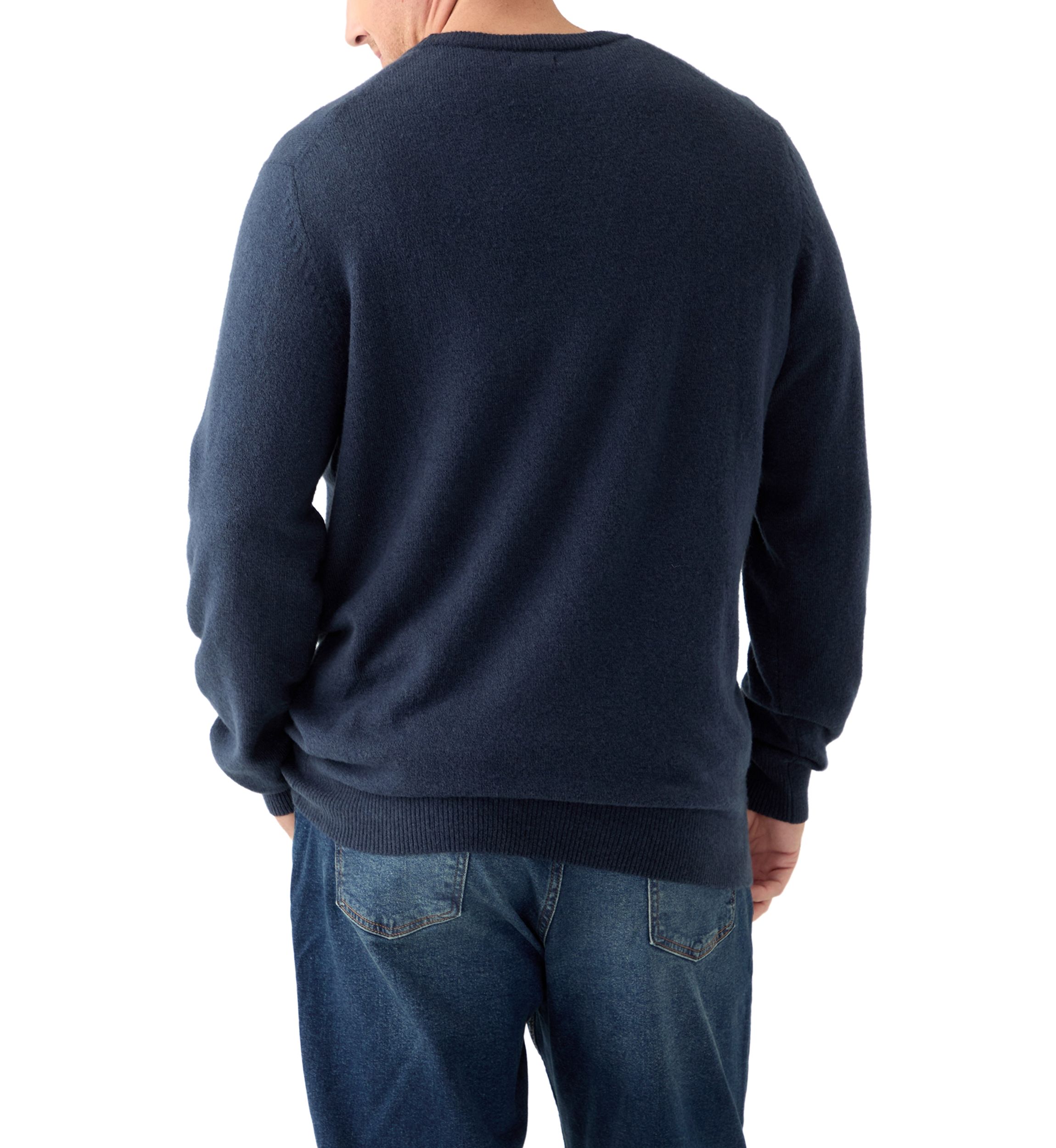 Big & Tall Soft Touch Jersey Crew Neck Sweater