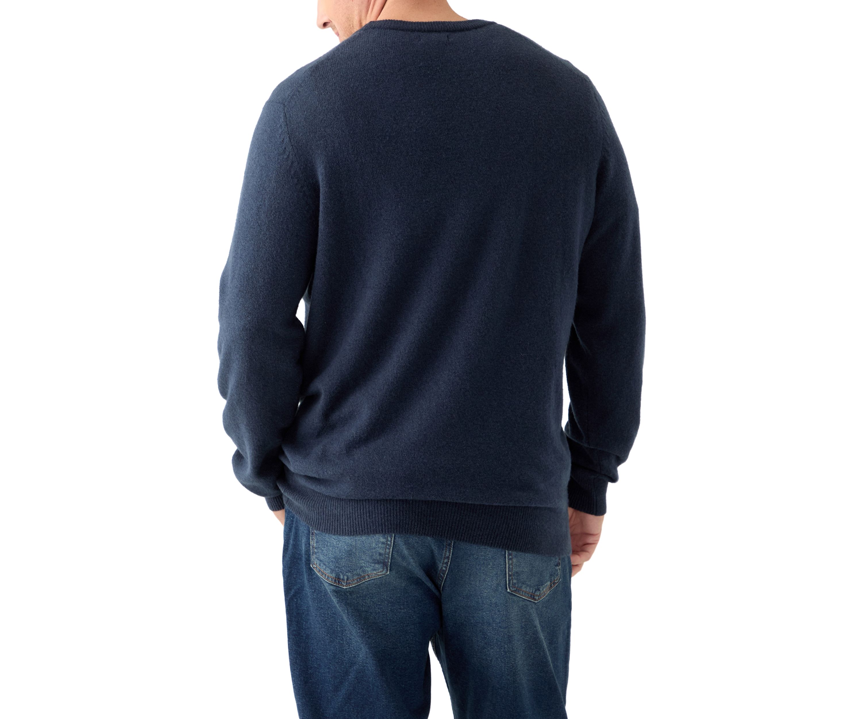 Big & Tall Soft Touch Jersey Crew Neck Sweater