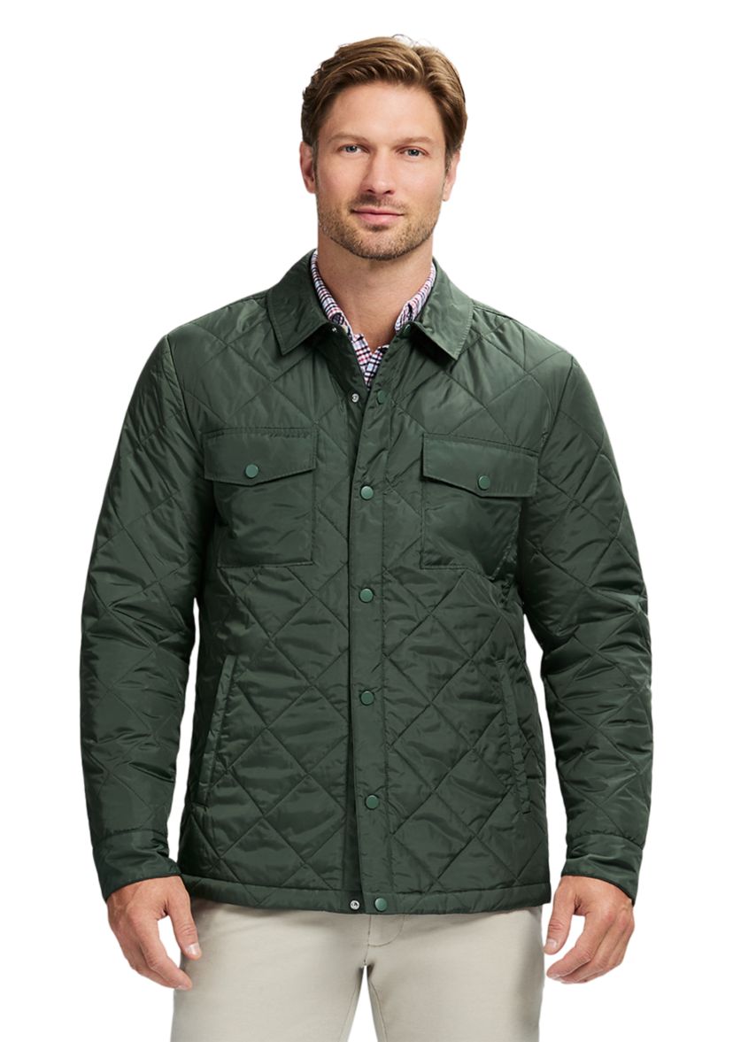 Puffer Shirt Jacket 