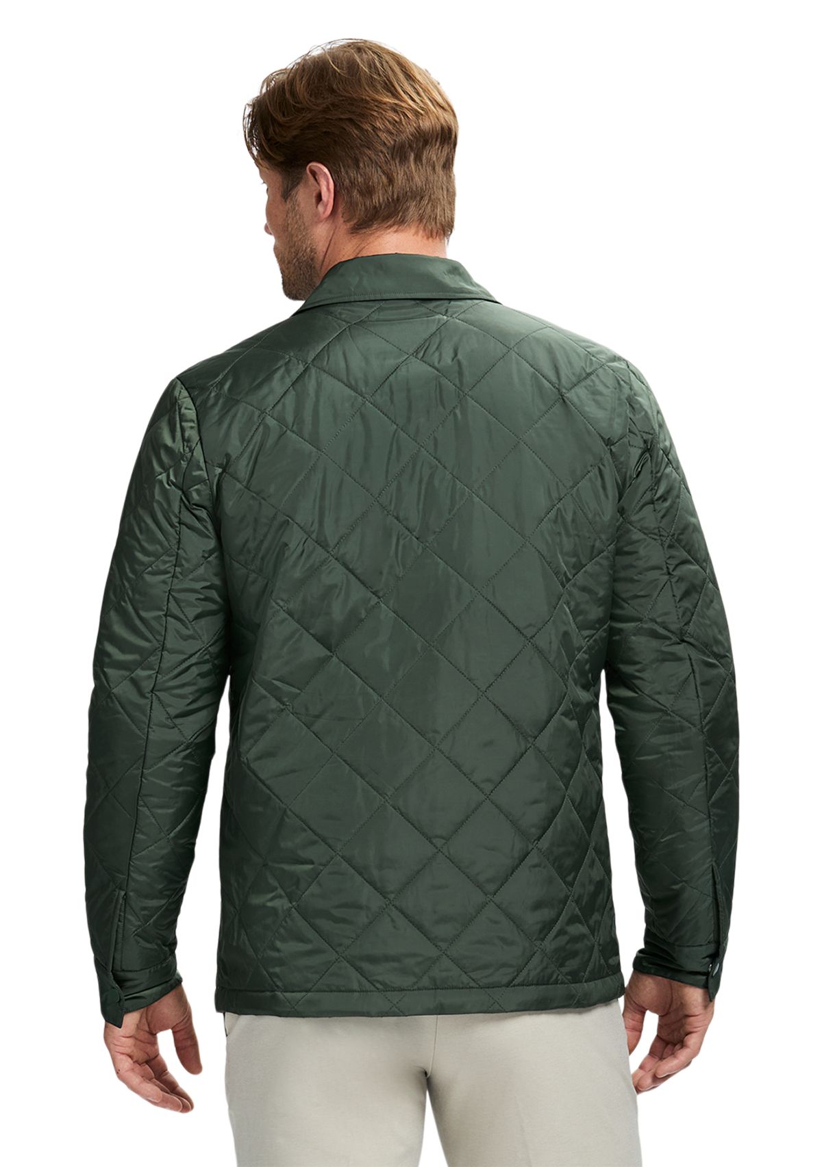 Puffer Shirt Jacket 