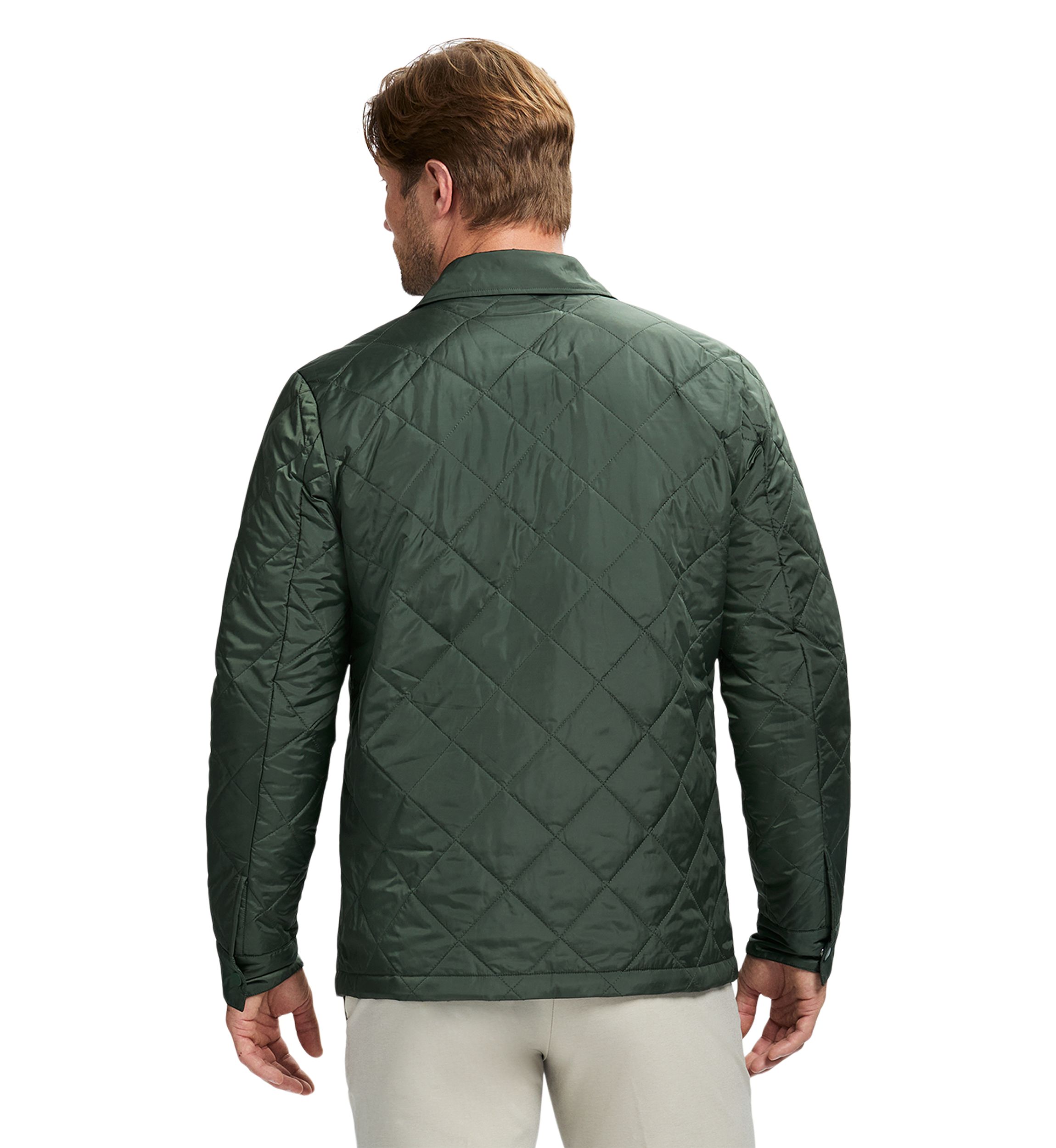 Puffer Shirt Jacket 