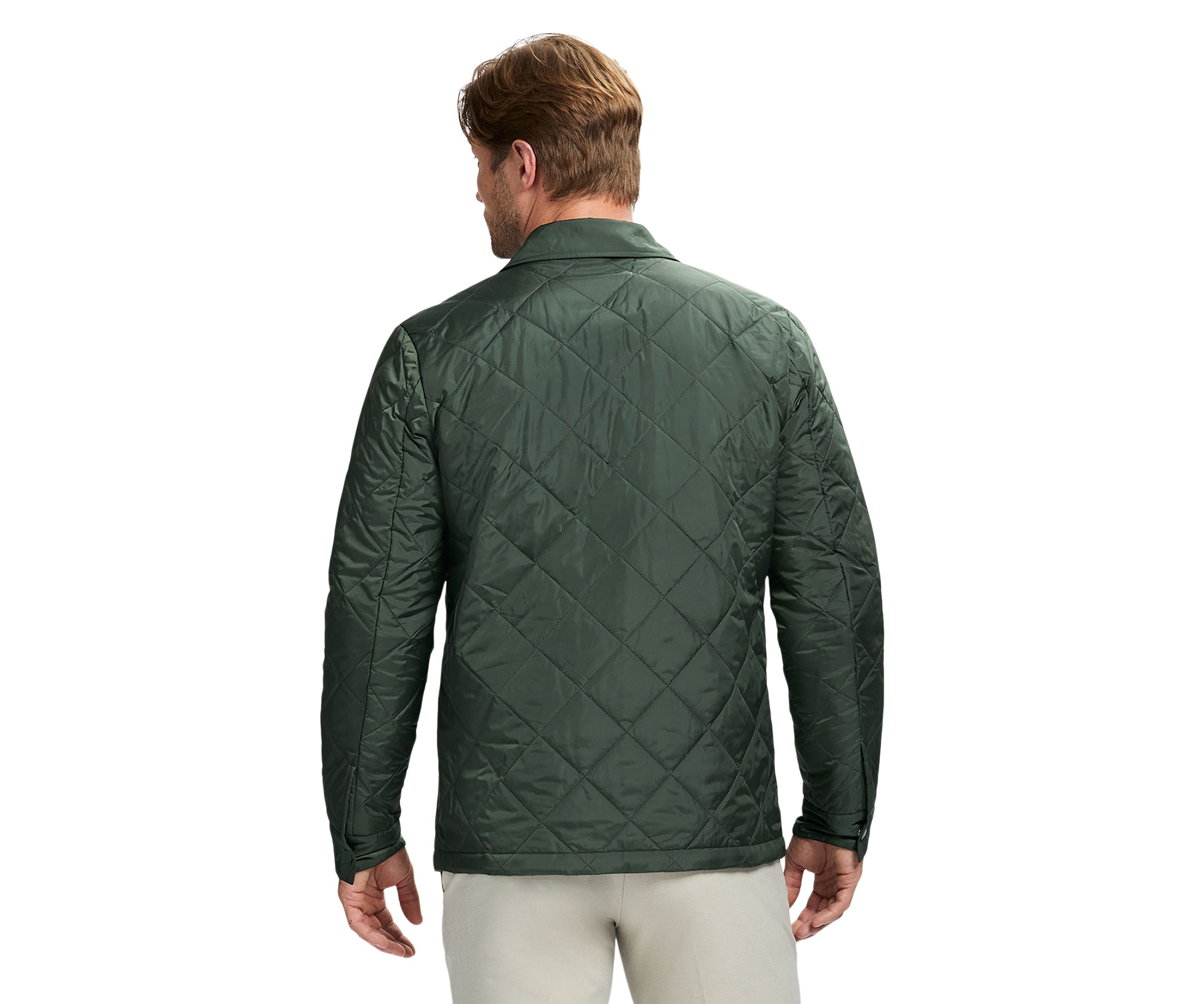 Puffer Shirt Jacket 