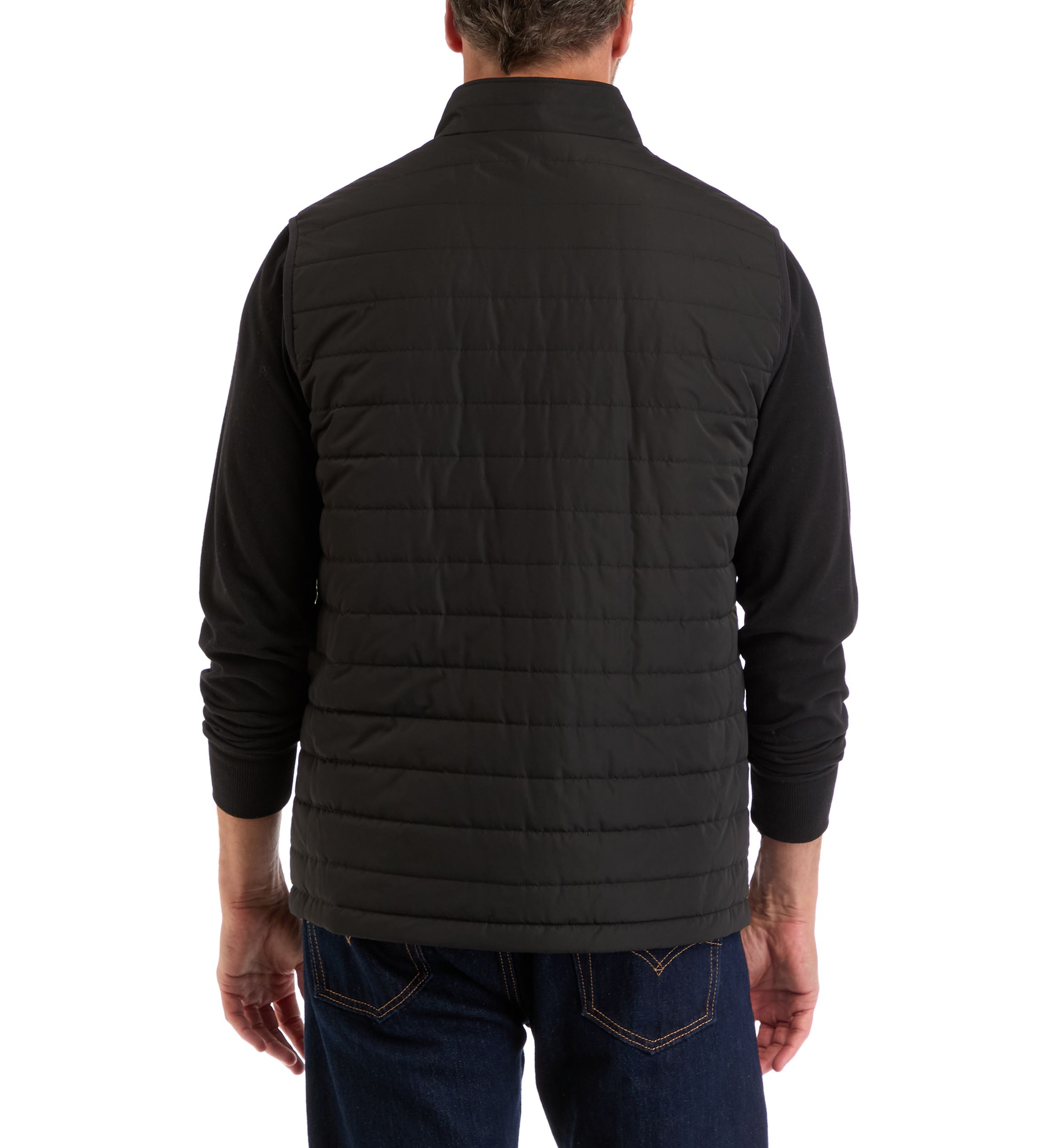 Solid Quilted Vest