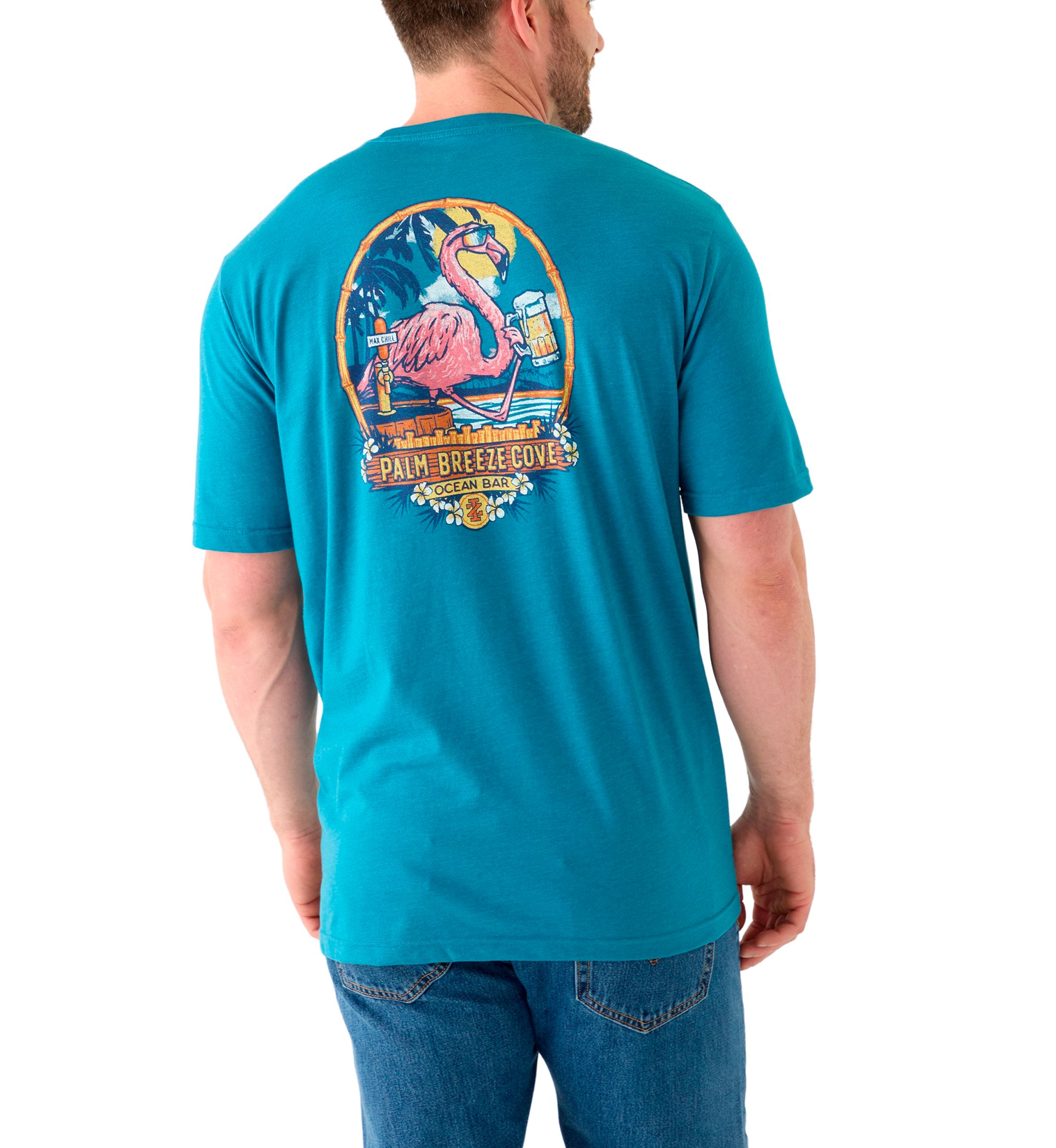 Big & Tall Short Sleeve Max Chill Flamingo Graphic T-Shirt