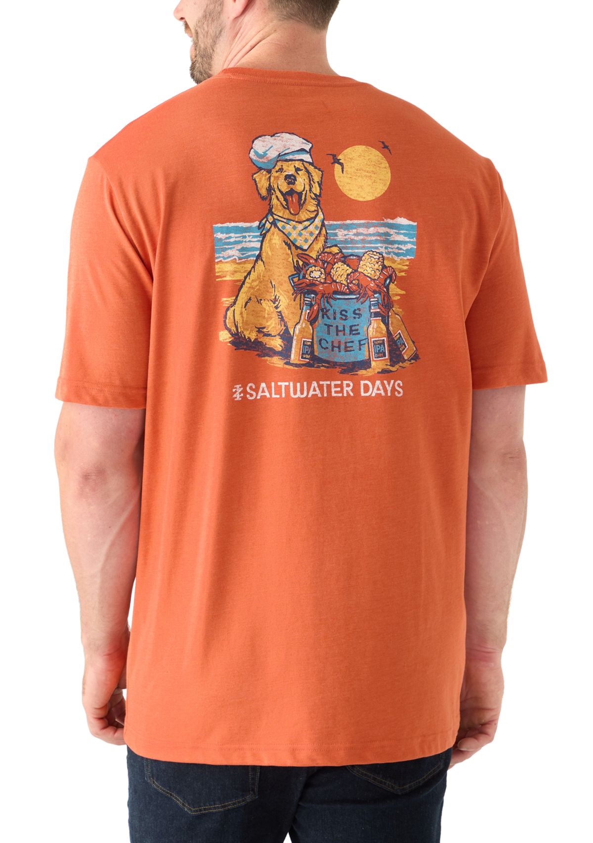 Big & Tall Sun Tail Graphic T-Shirt
