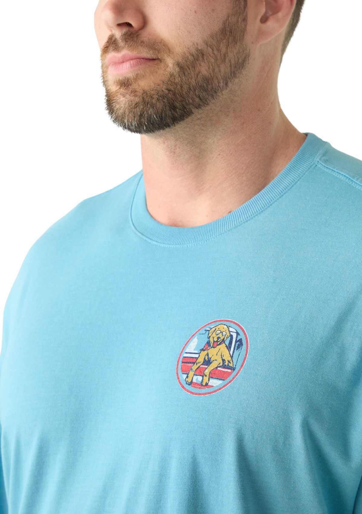 Big & Tall Sunshine Good Times Truck Graphic T-Shirt