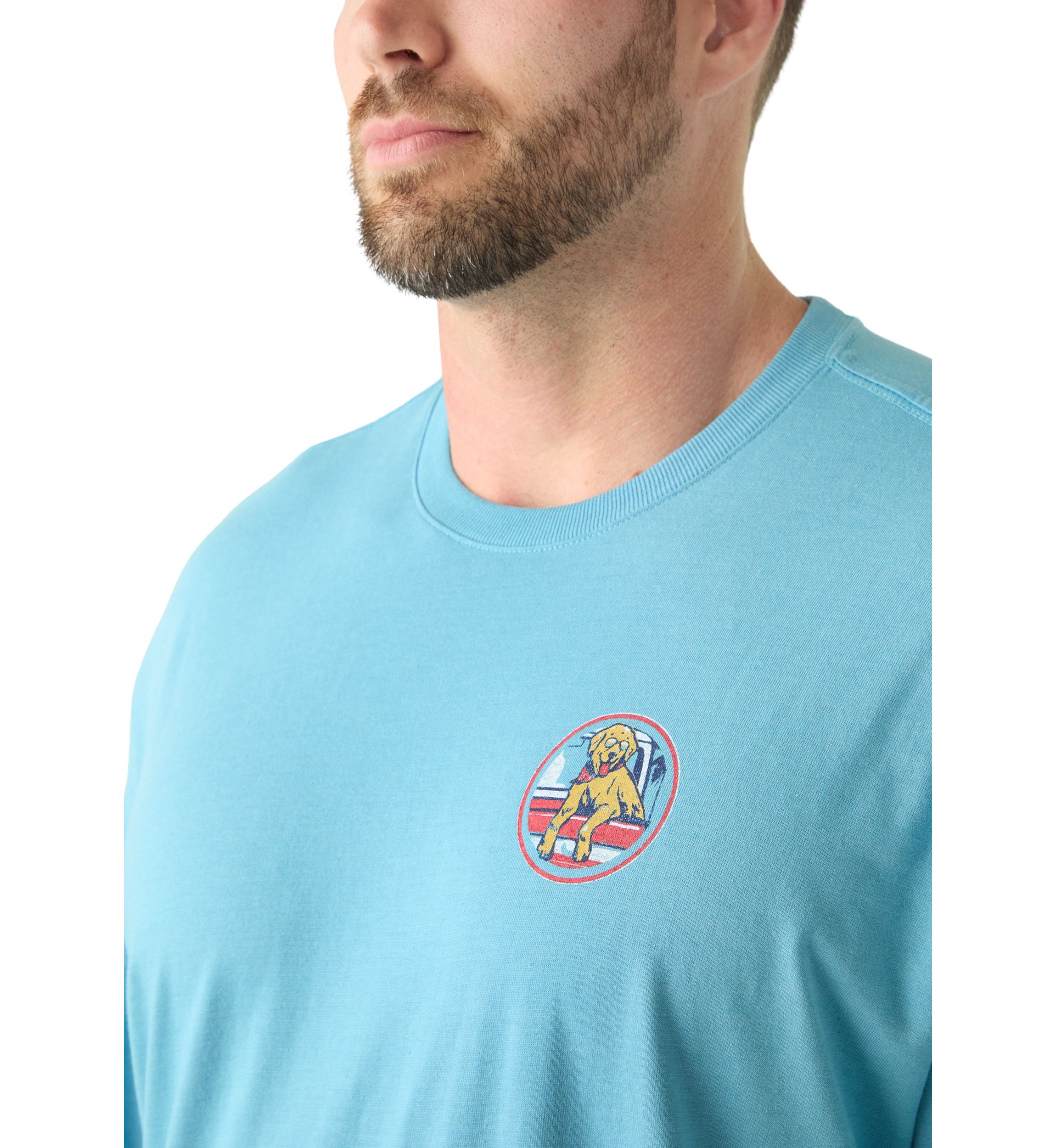 Big & Tall Sunshine Good Times Truck Graphic T-Shirt