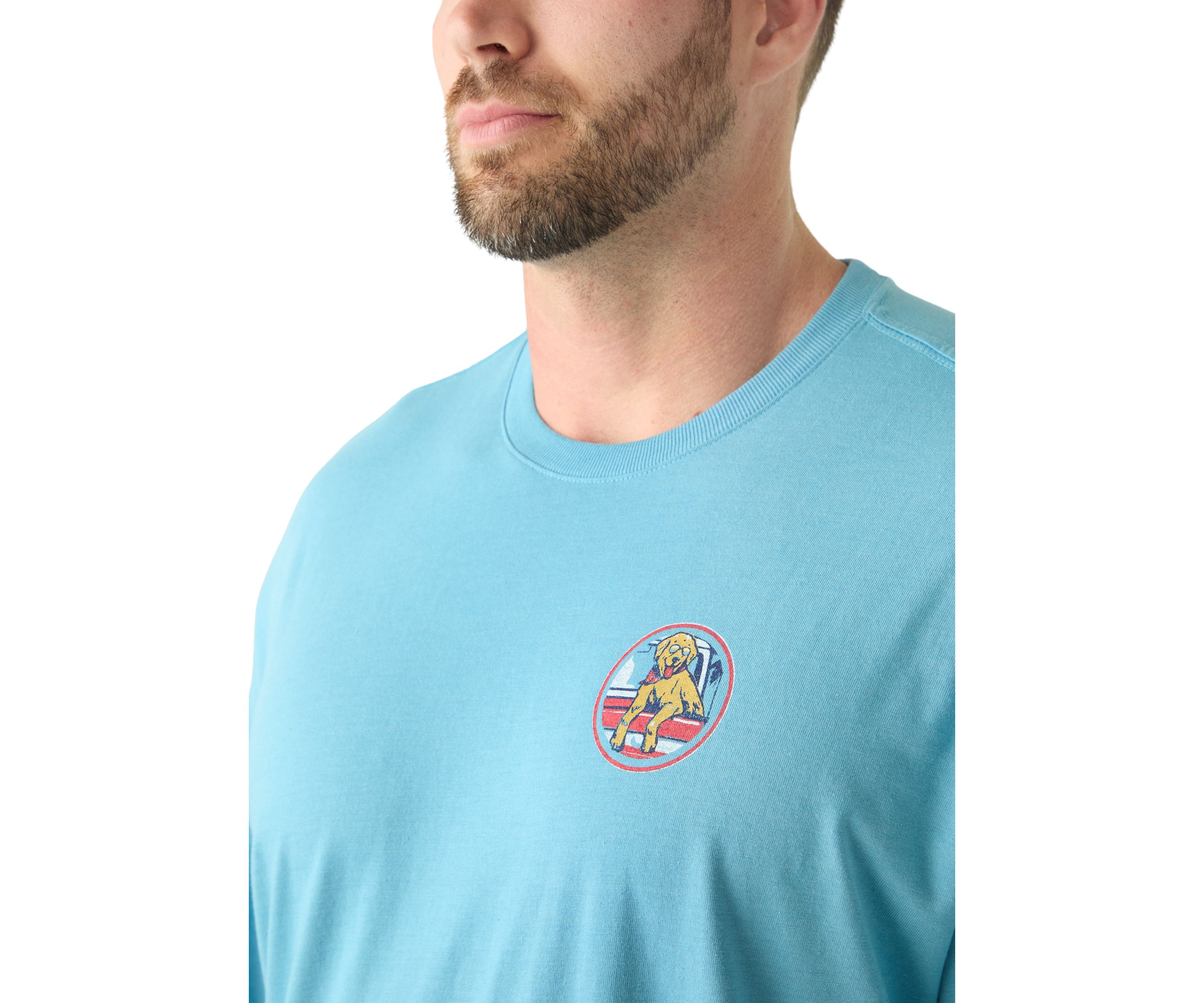 Big & Tall Sunshine Good Times Truck Graphic T-Shirt