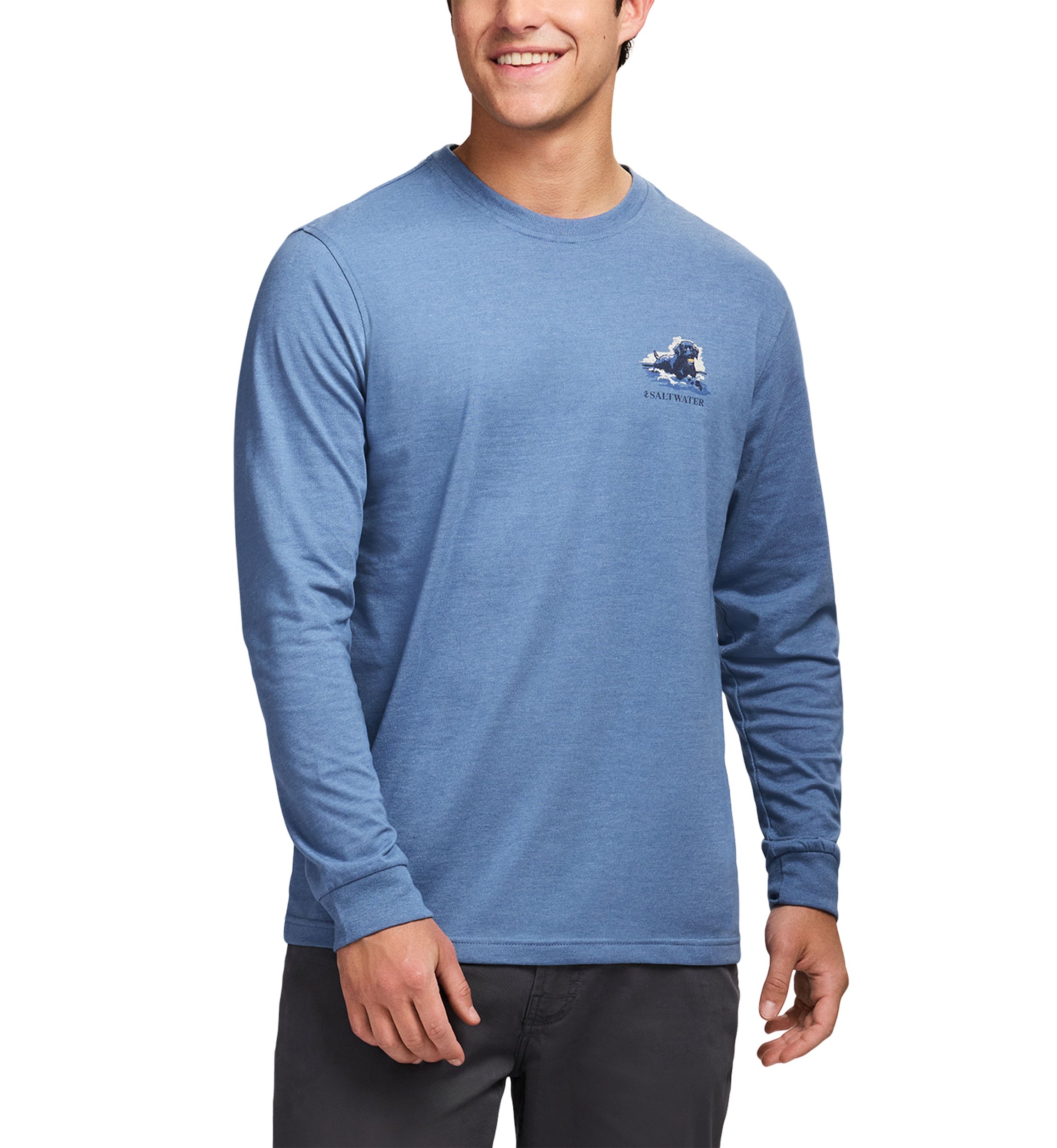 Long Sleeve Saltwater Graphic T-Shirt 