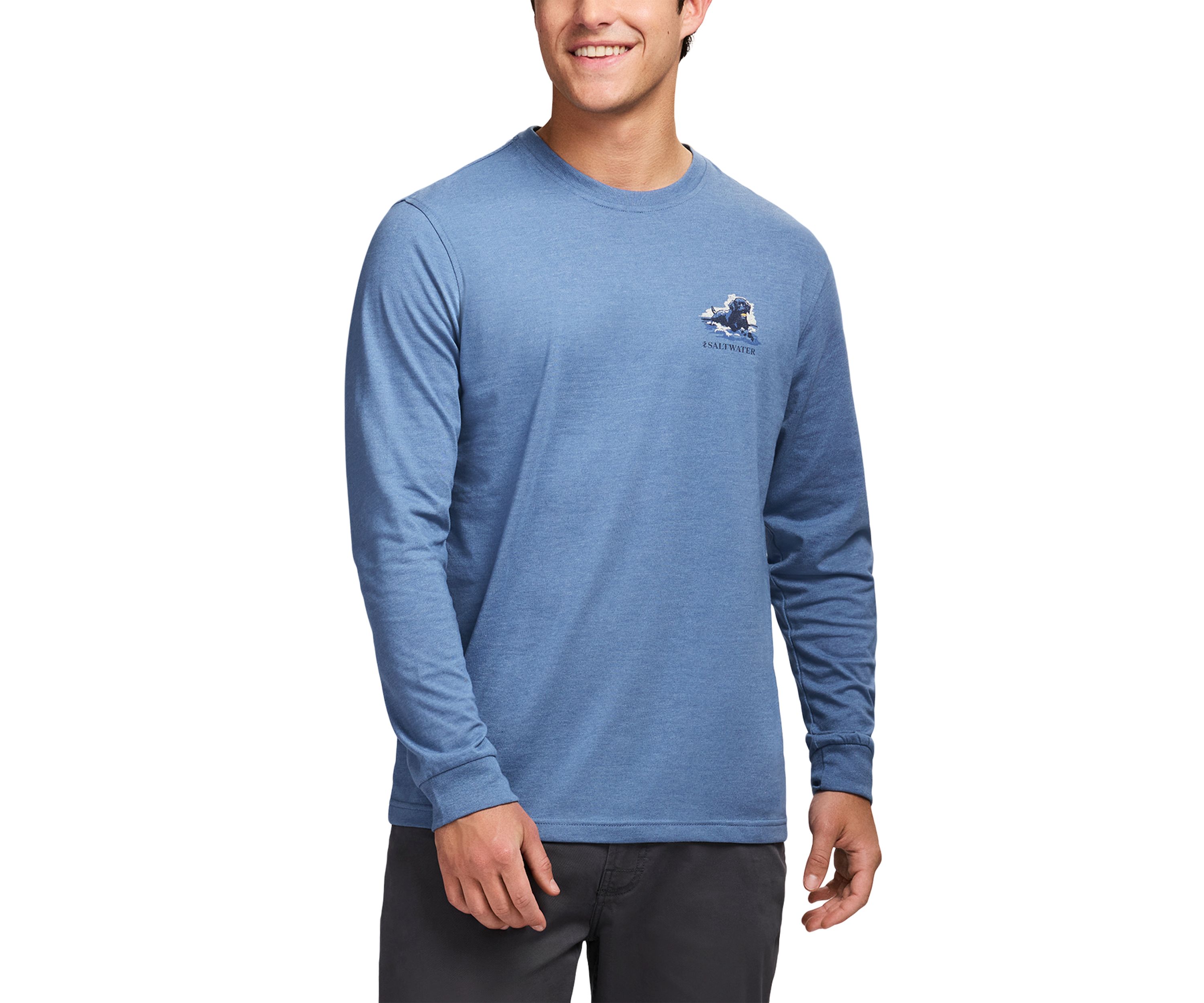 Long Sleeve Saltwater Graphic T-Shirt 
