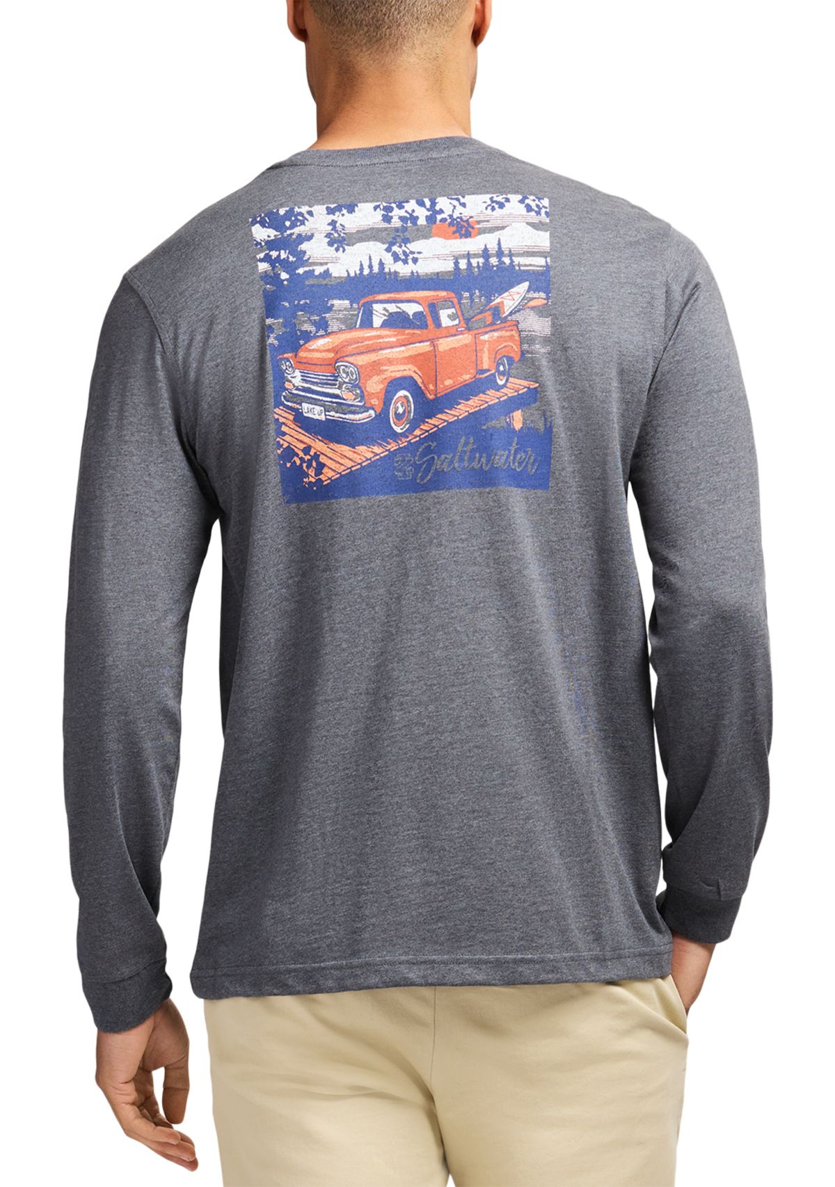 Long Sleeve Saltwater Graphic T-Shirt 