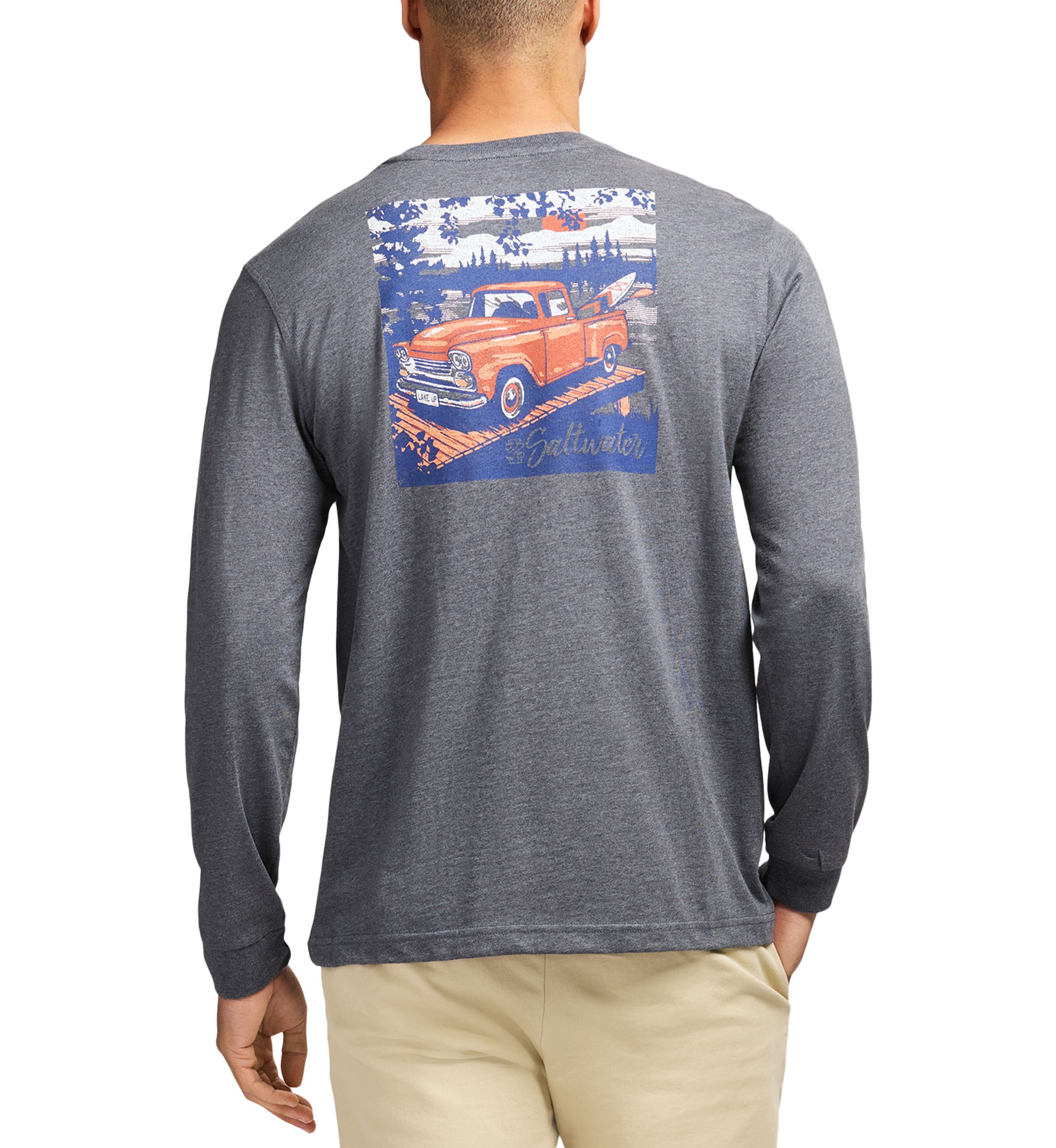 Long Sleeve Saltwater Graphic T-Shirt 