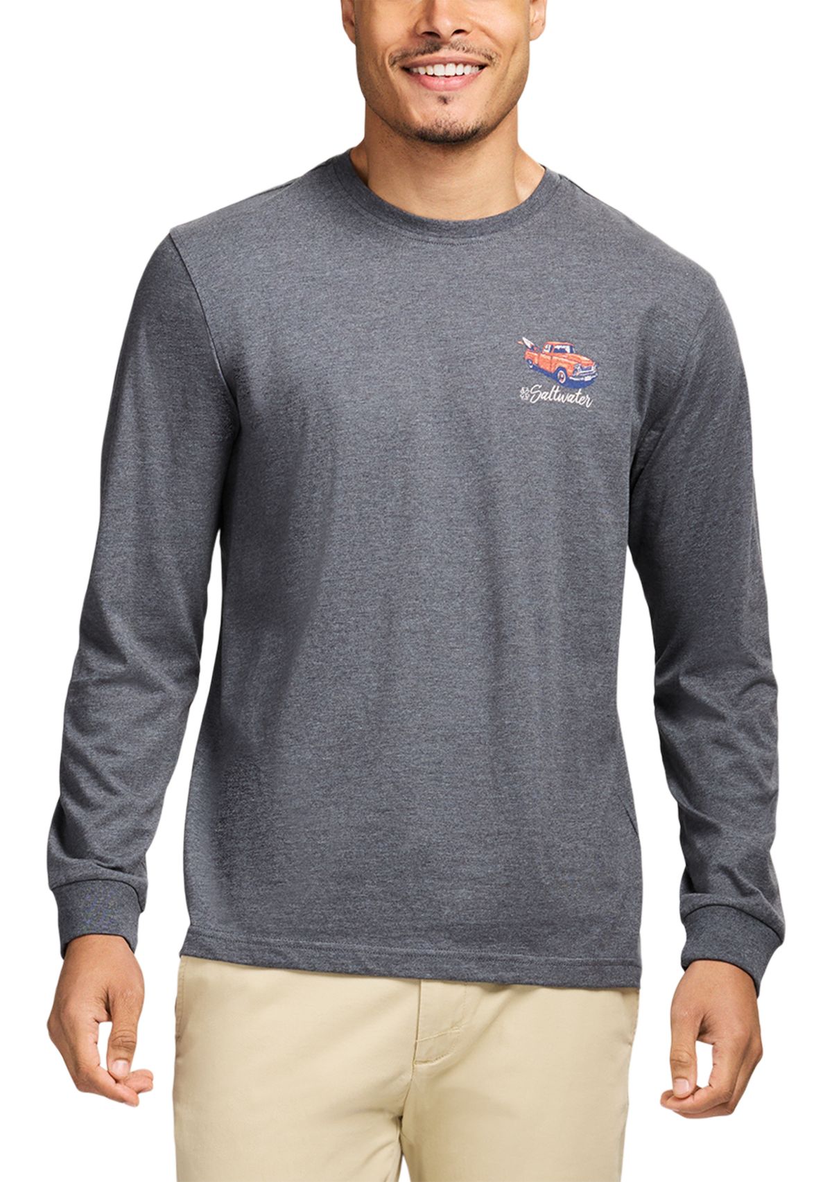 Long Sleeve Saltwater Graphic T-Shirt 