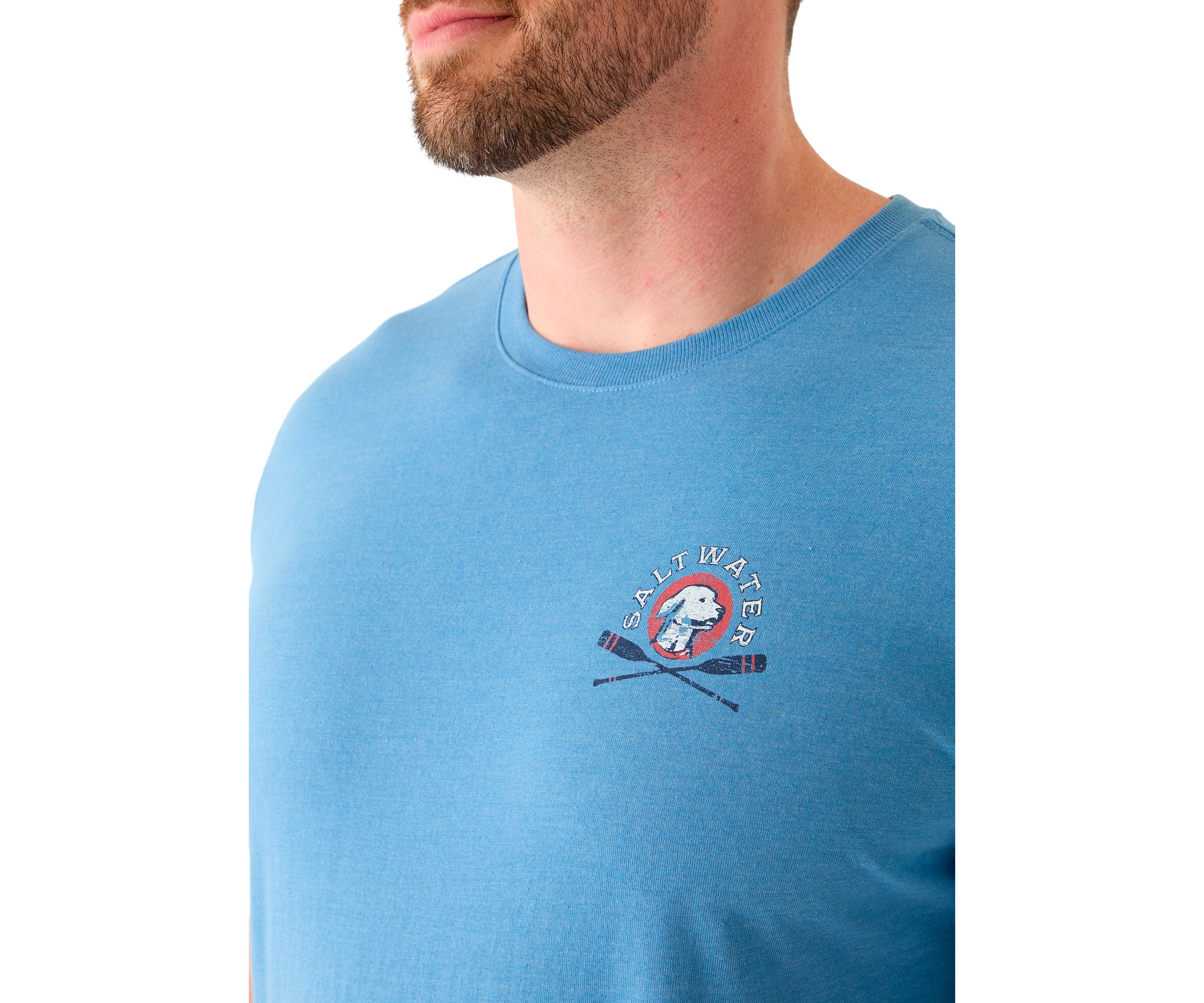 Big & Tall Short Sleeve Coastal Spirit Dog Graphic T-Shirt