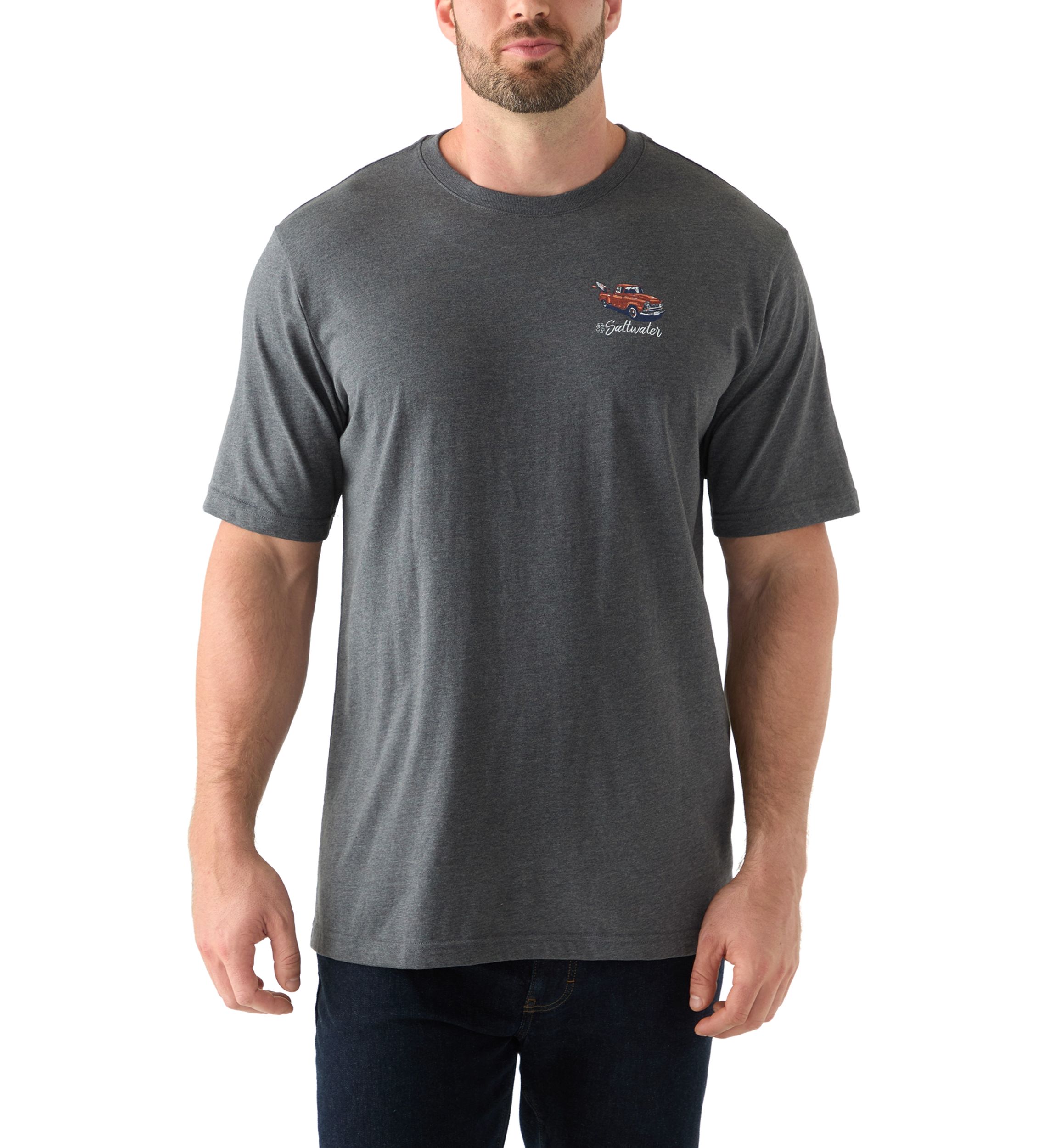 Big & Tall Short Sleeve Truck Graphic Tee