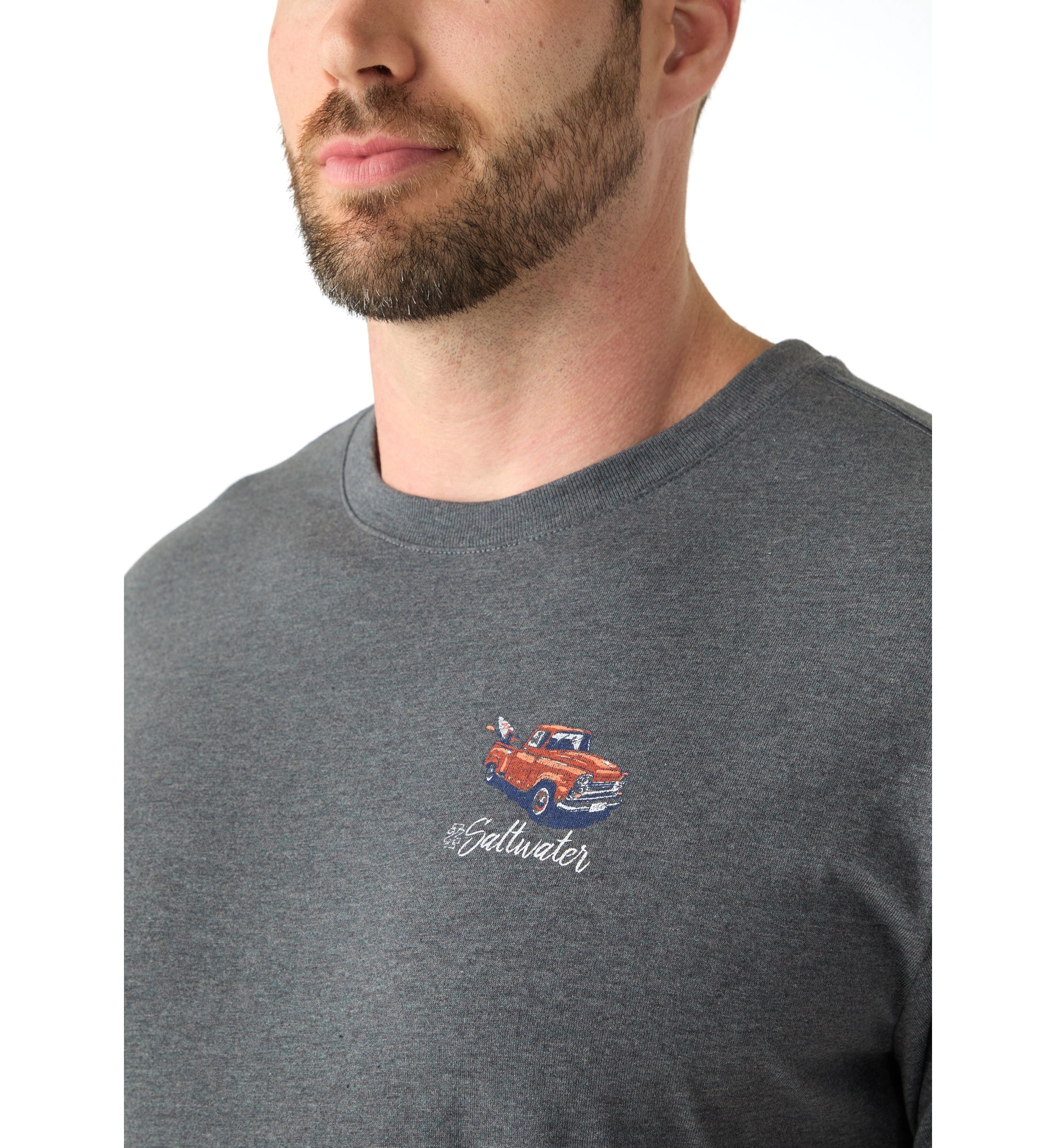 Big & Tall Short Sleeve Truck Graphic Tee