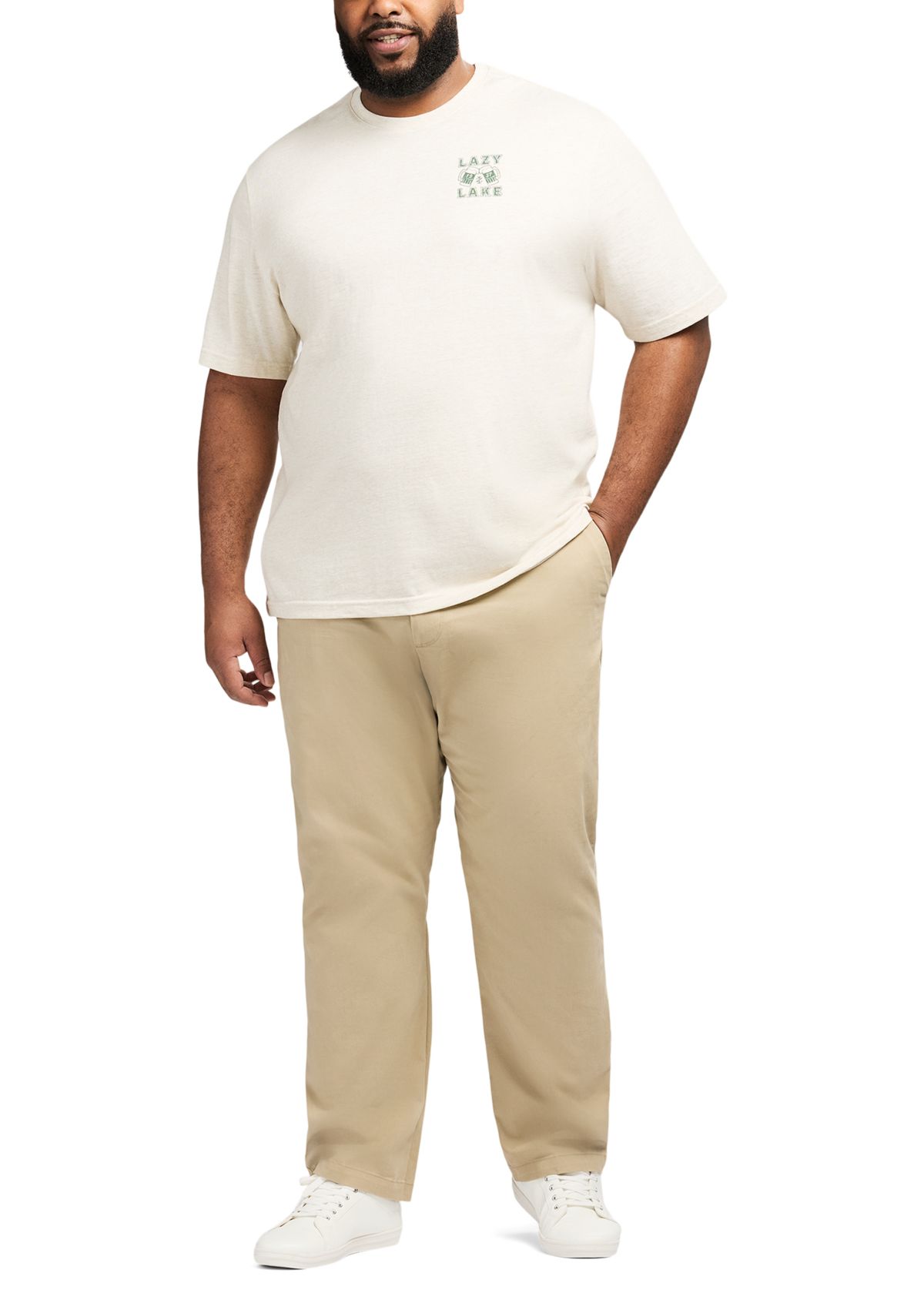 Big & Tall Short Sleeve Saltwater Graphic T-Shirt 