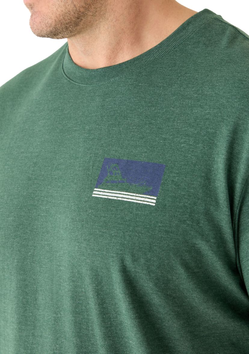 Big & Tall Shirt Sleeve Saltwater Graphic T-Shirt