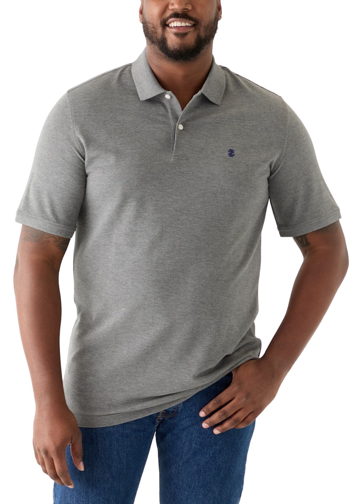 Big & Tall Advantage Short Sleeve Performance Polo Shirt