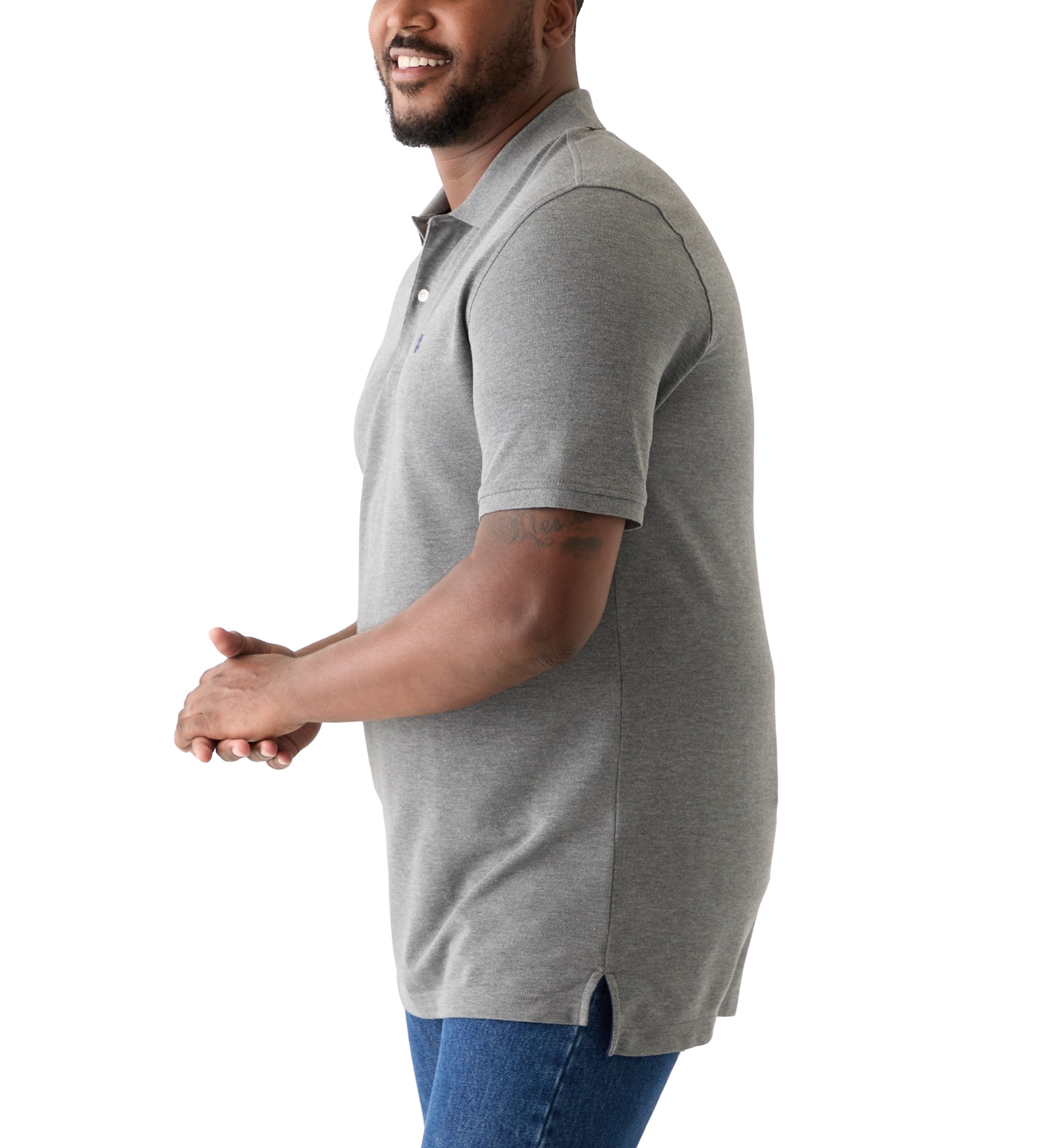 Big & Tall Advantage Short Sleeve Performance Polo Shirt