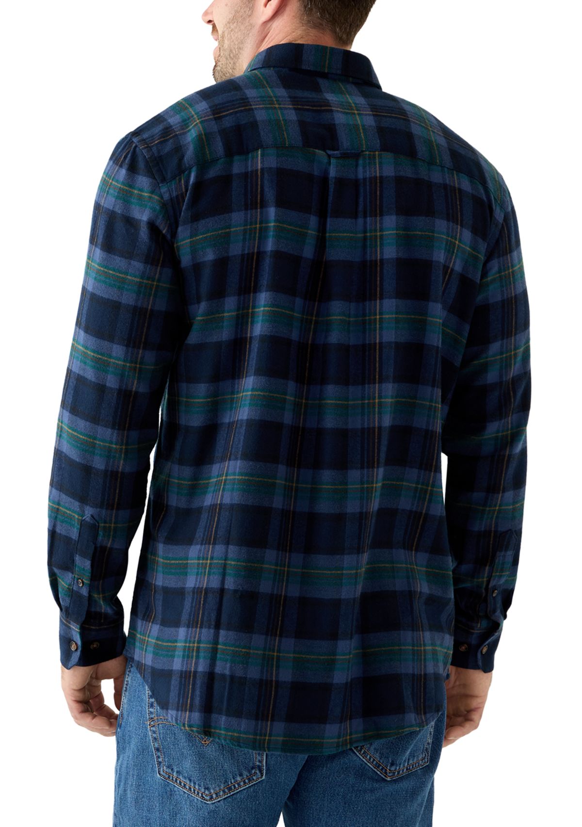 Big & Tall Stratton Flannel Button Down Shirt