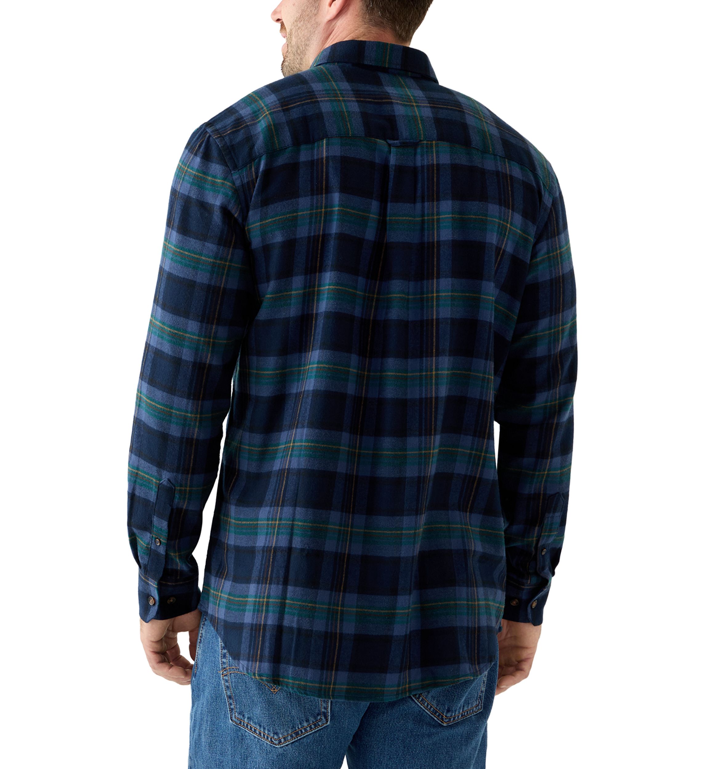 Big & Tall Stratton Flannel Button Down Shirt