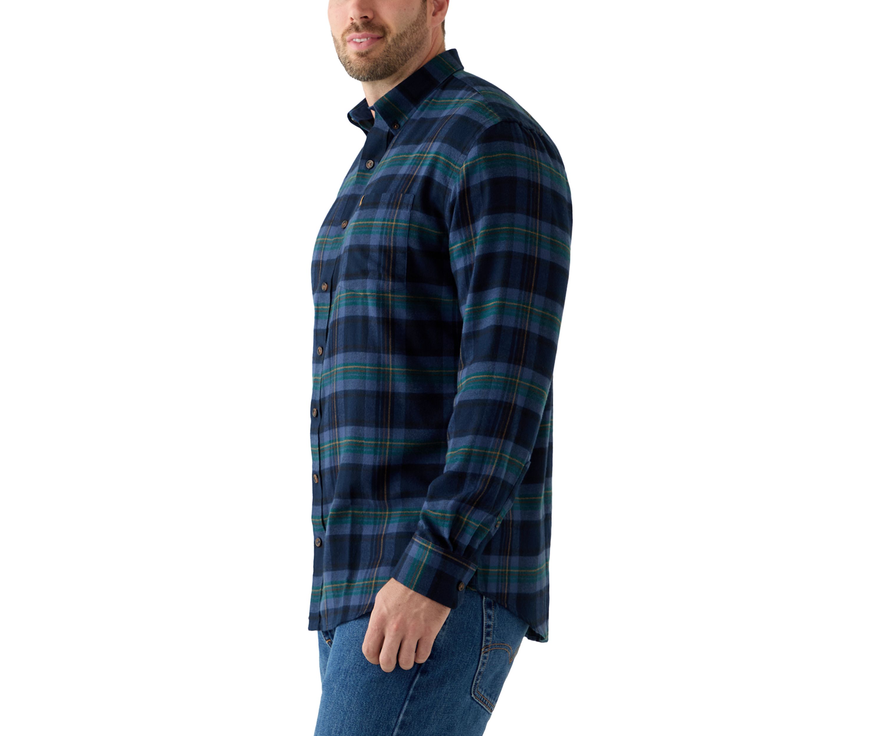 Big & Tall Stratton Flannel Button Down Shirt