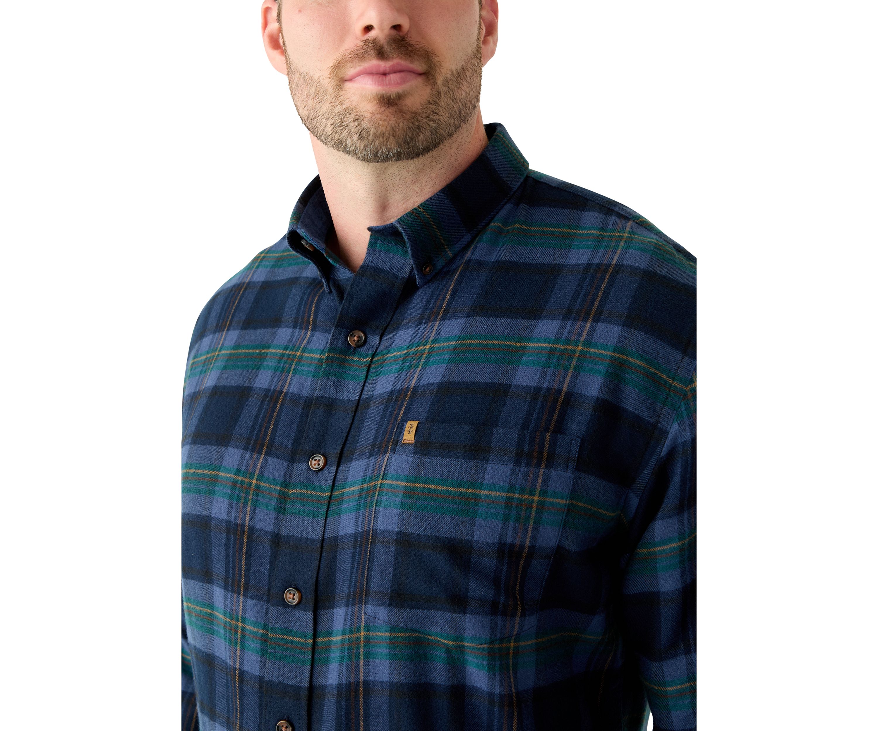 Big & Tall Stratton Flannel Button Down Shirt