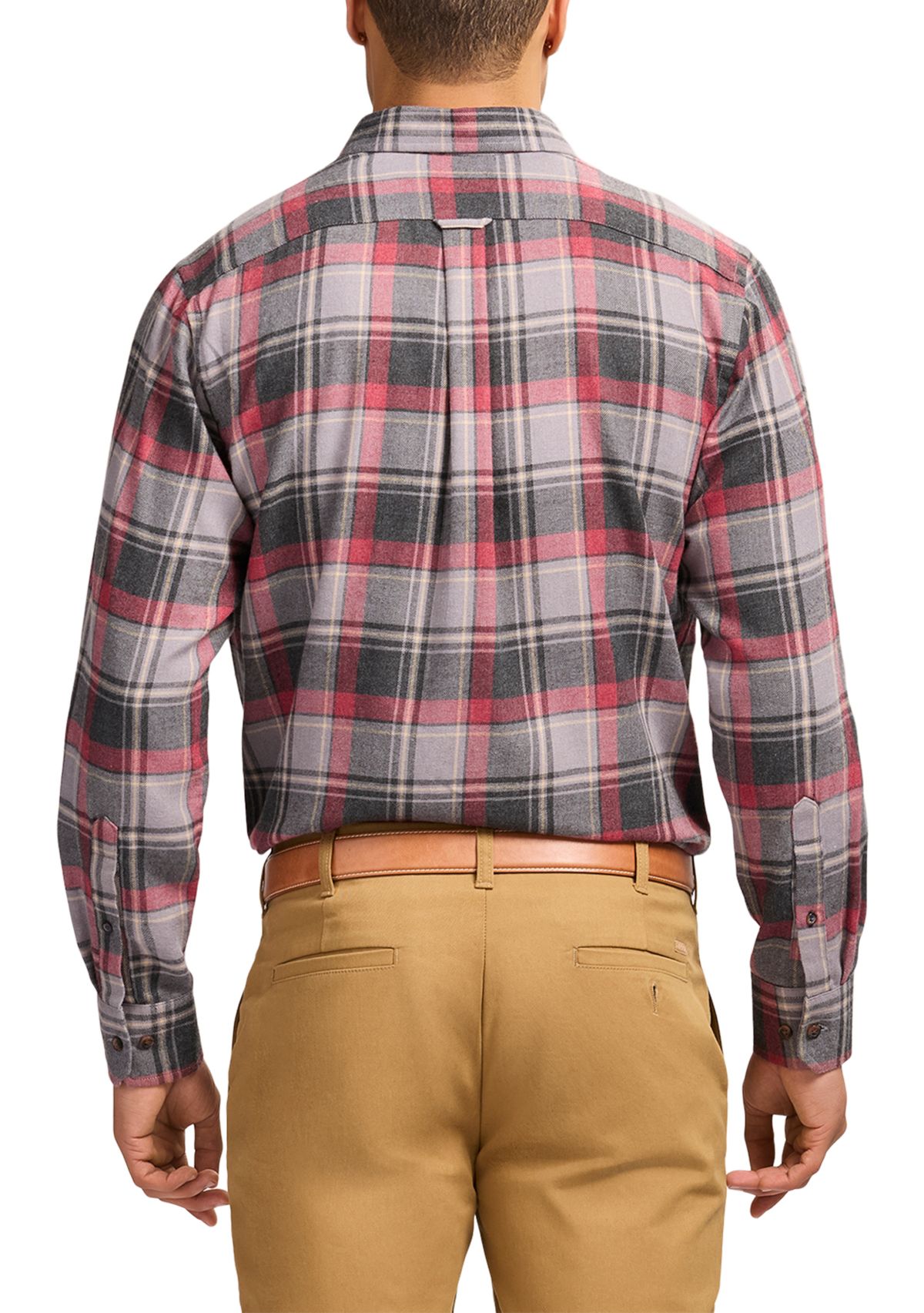 Stratton Flannel Long Sleeve Button Down