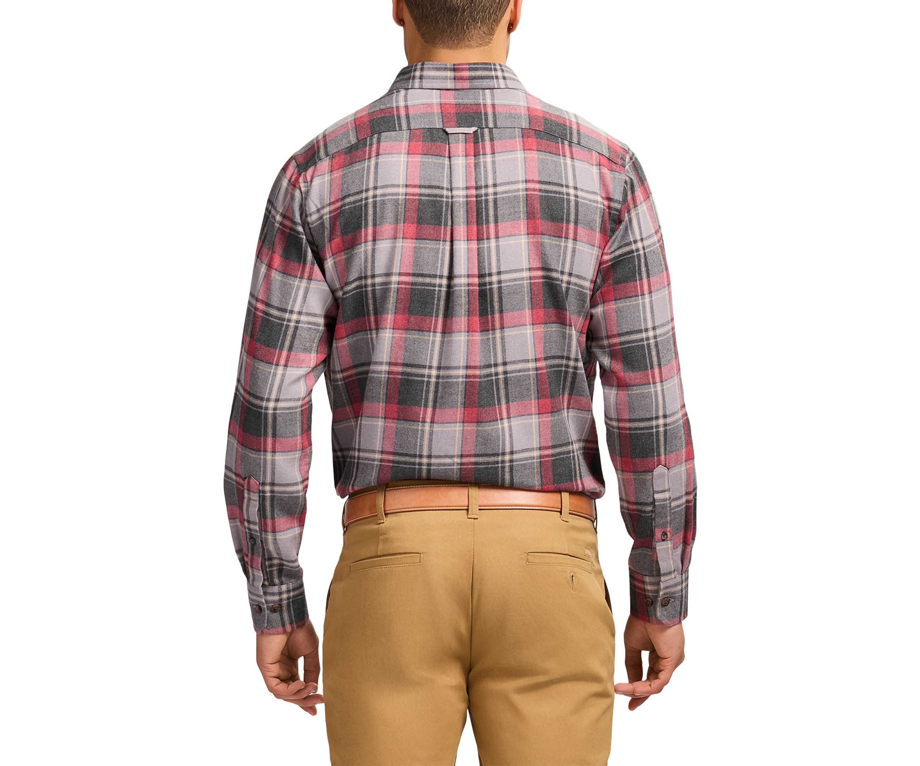 Stratton Flannel Long Sleeve Button Down