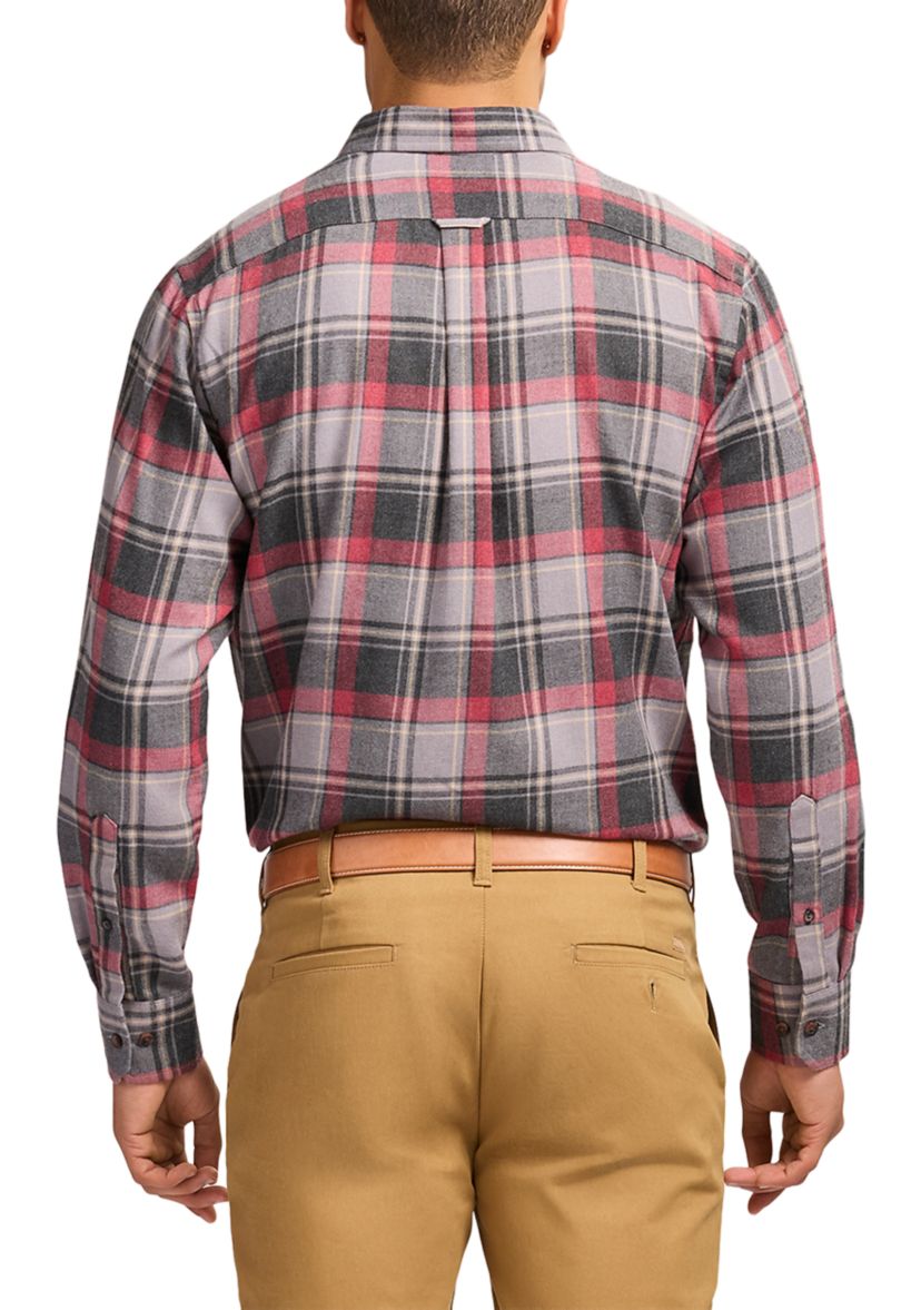 Stratton Flannel Long Sleeve Button Down