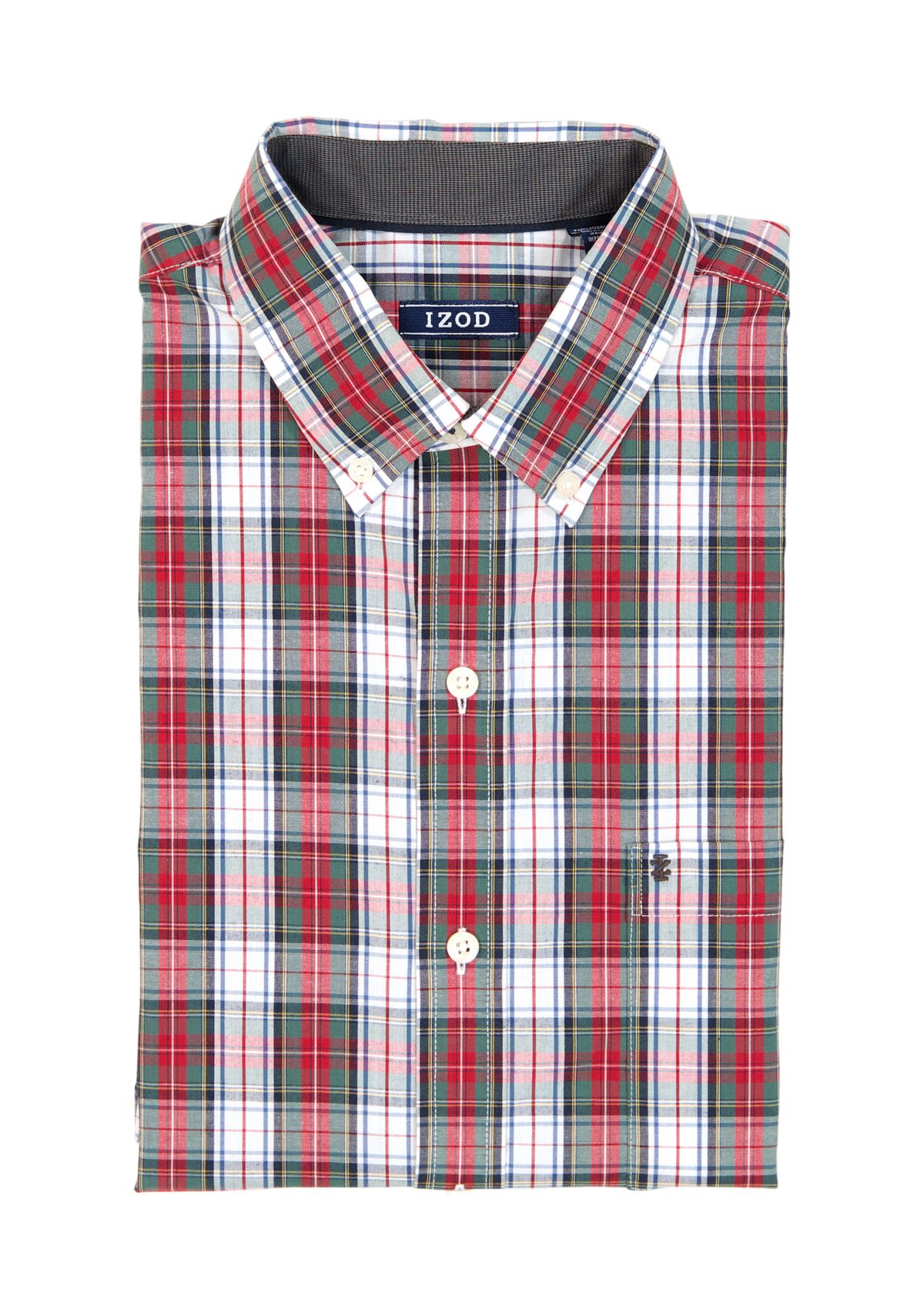Holiday Tartan Long Sleeve Button Down Dress Shirt