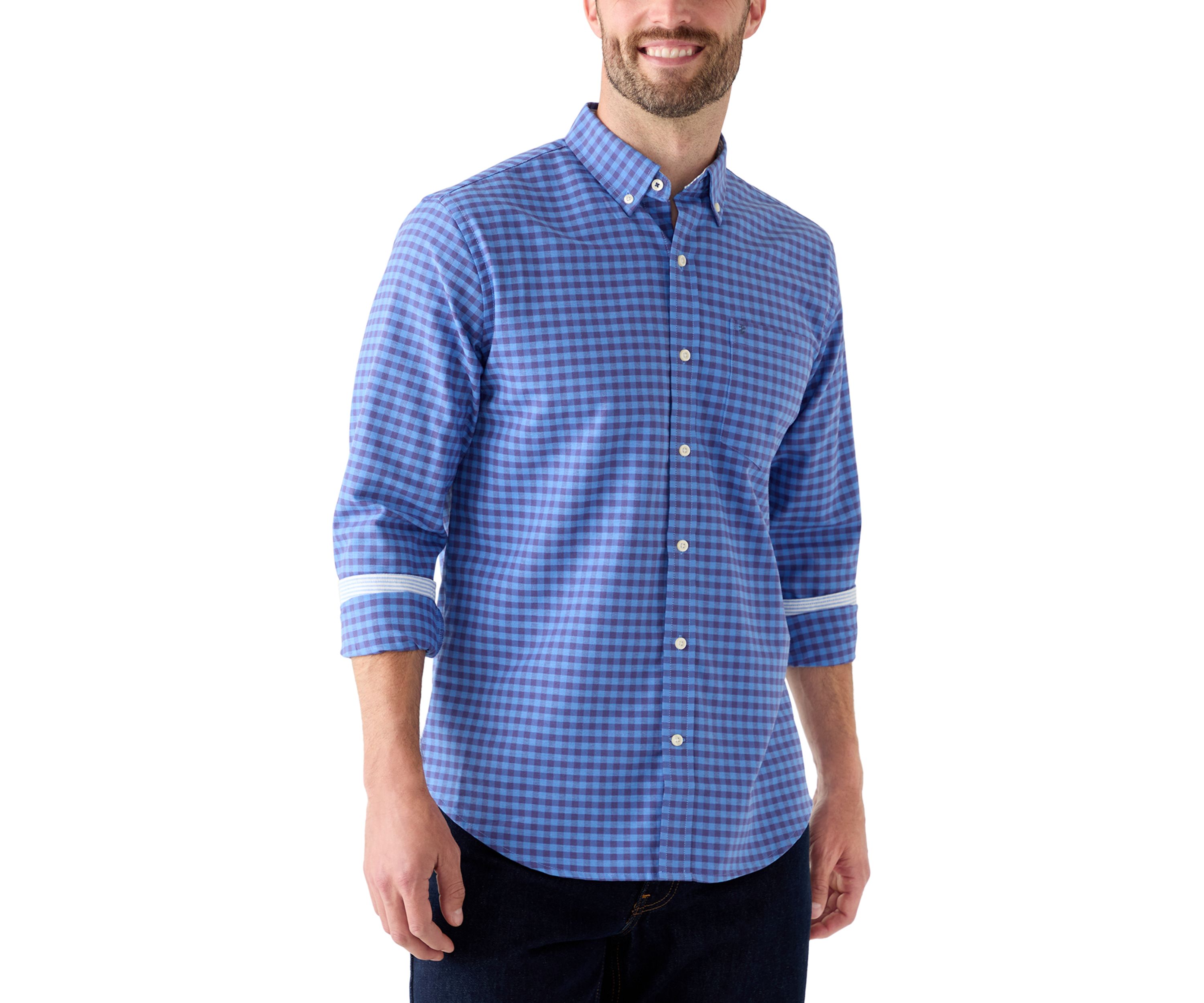 Gingham Oxford Dress Shirt 