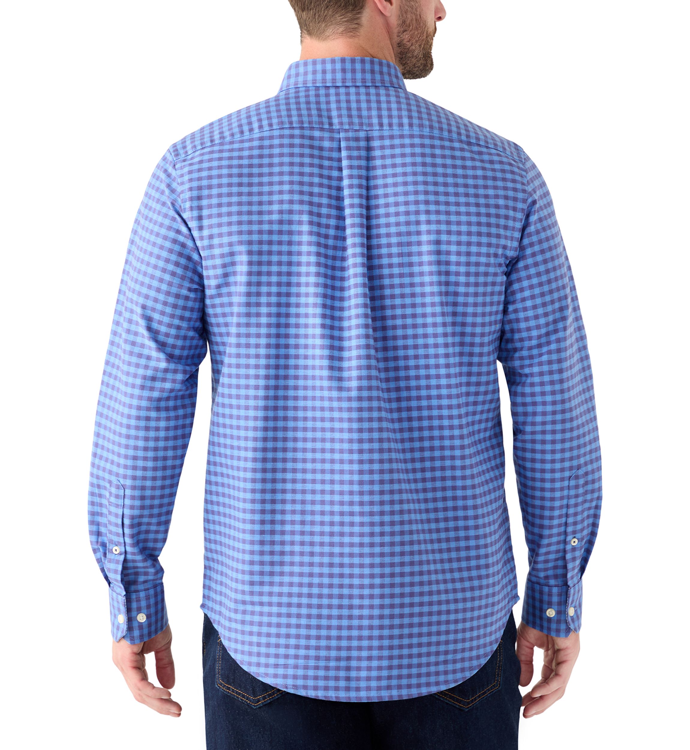 Gingham Oxford Dress Shirt 