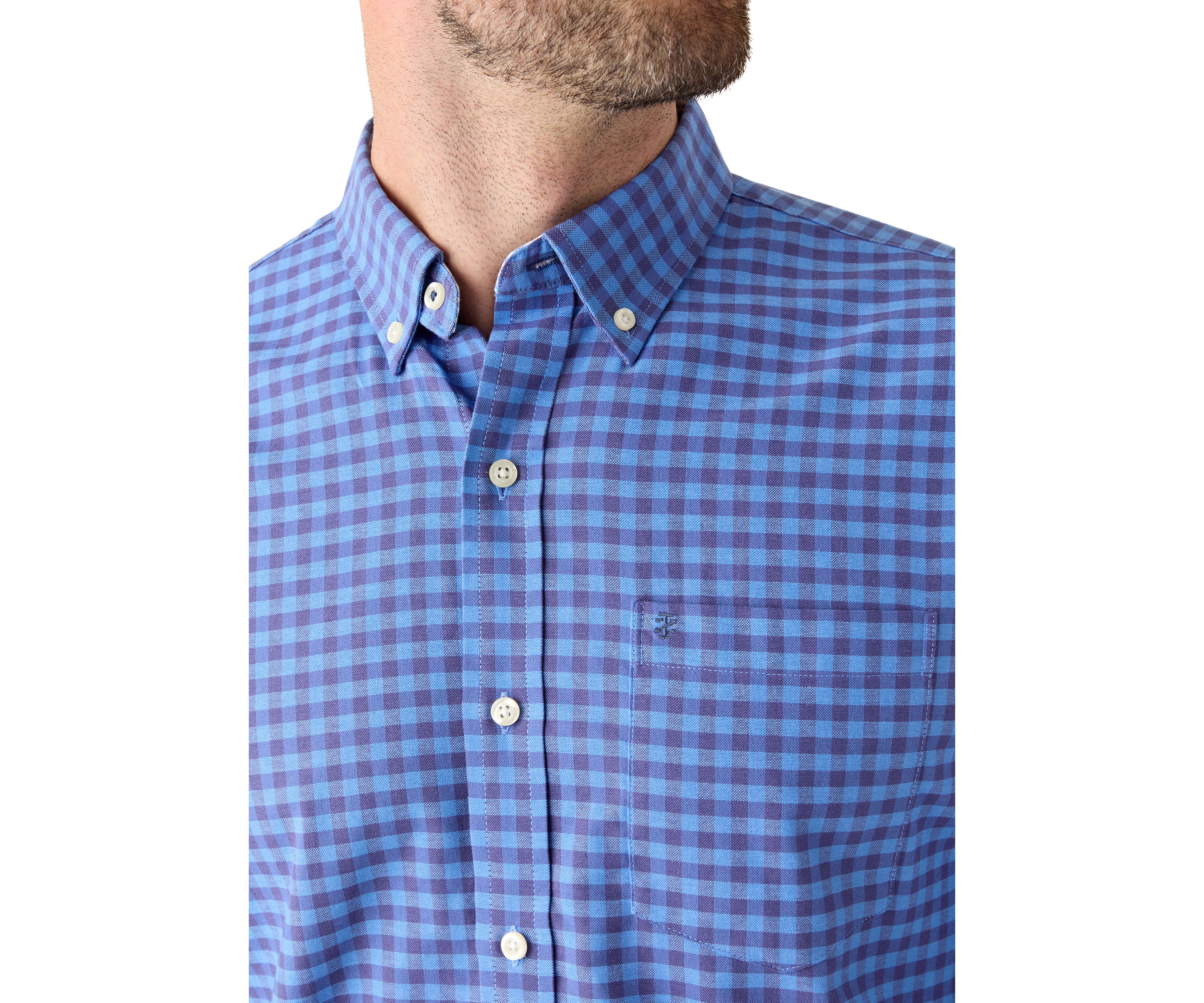 Gingham Oxford Dress Shirt 