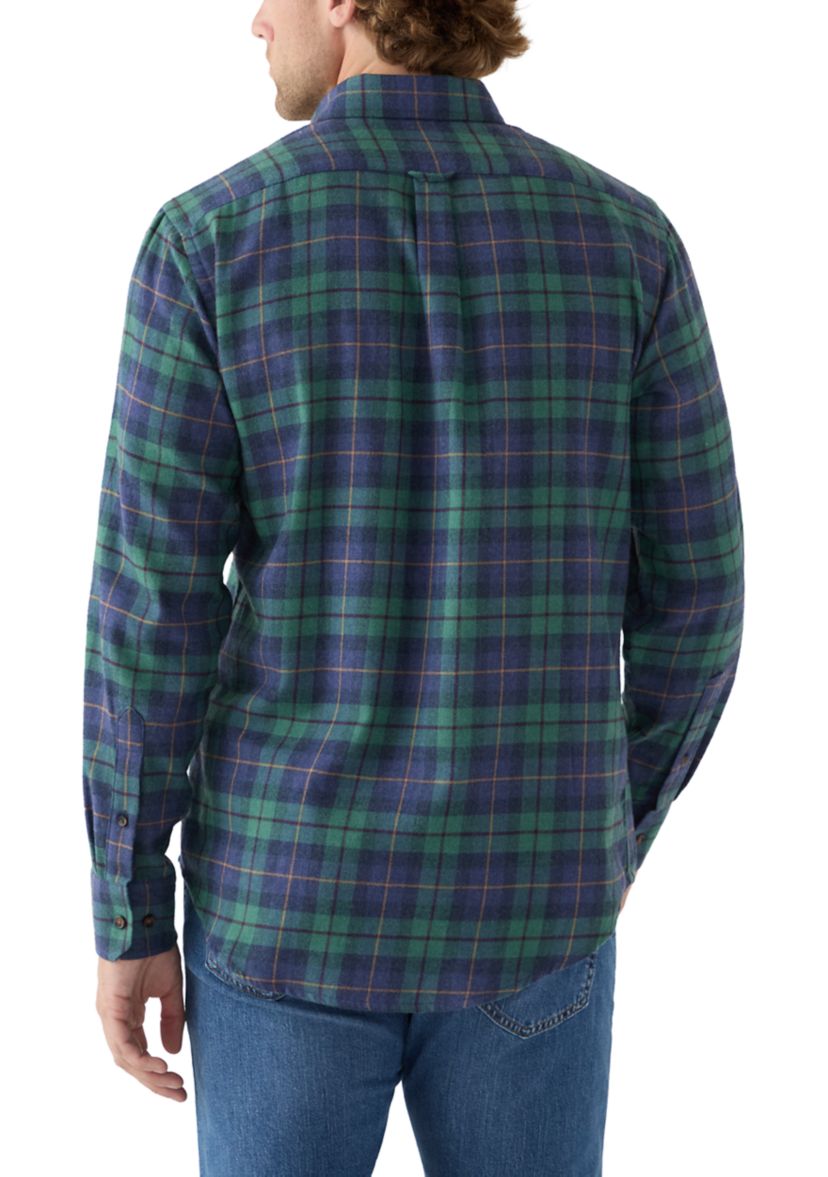 Stratton Flannel Long Sleeve Button Down