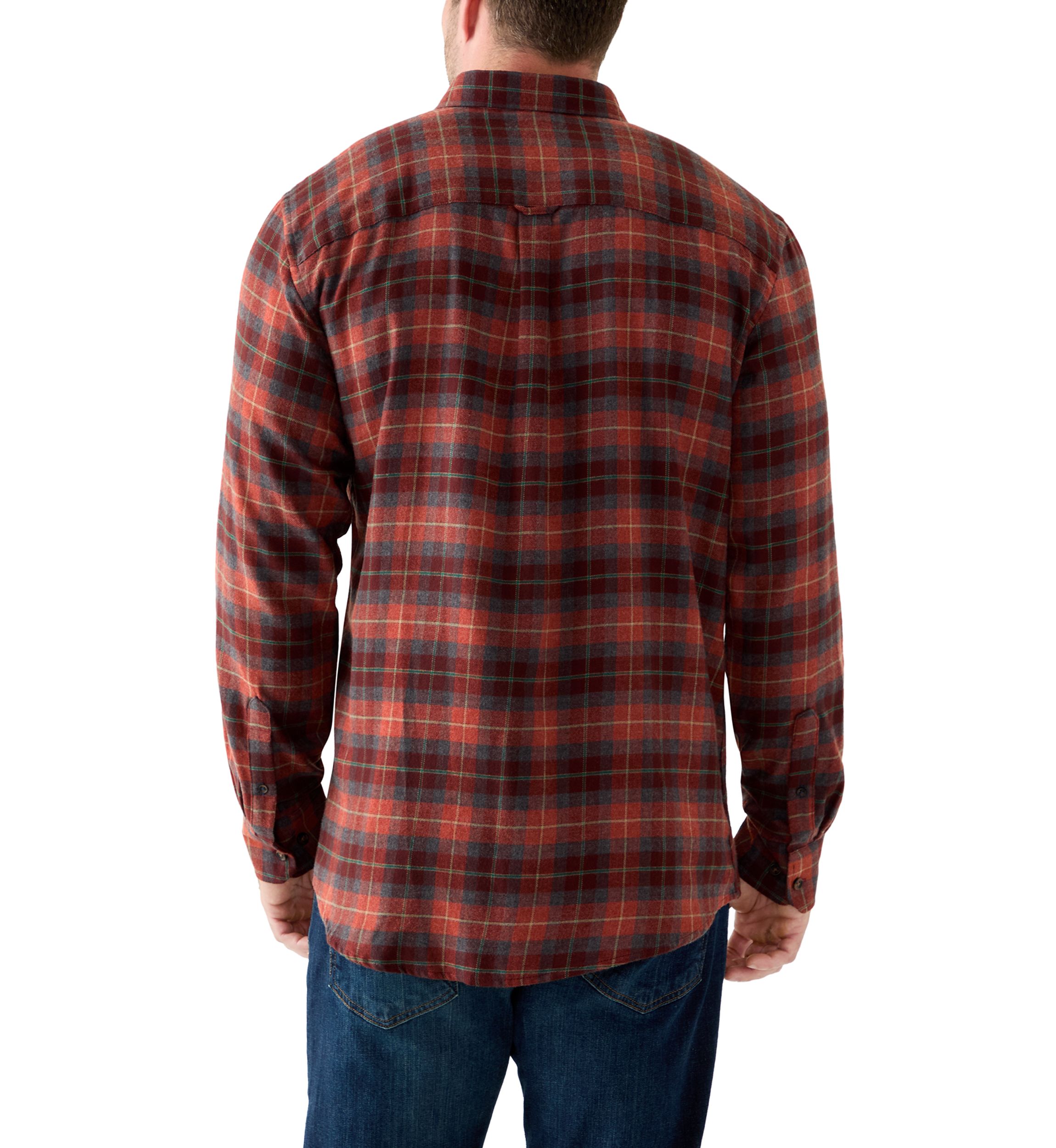 Big & Tall Stratton Flannel Button Down Shirt