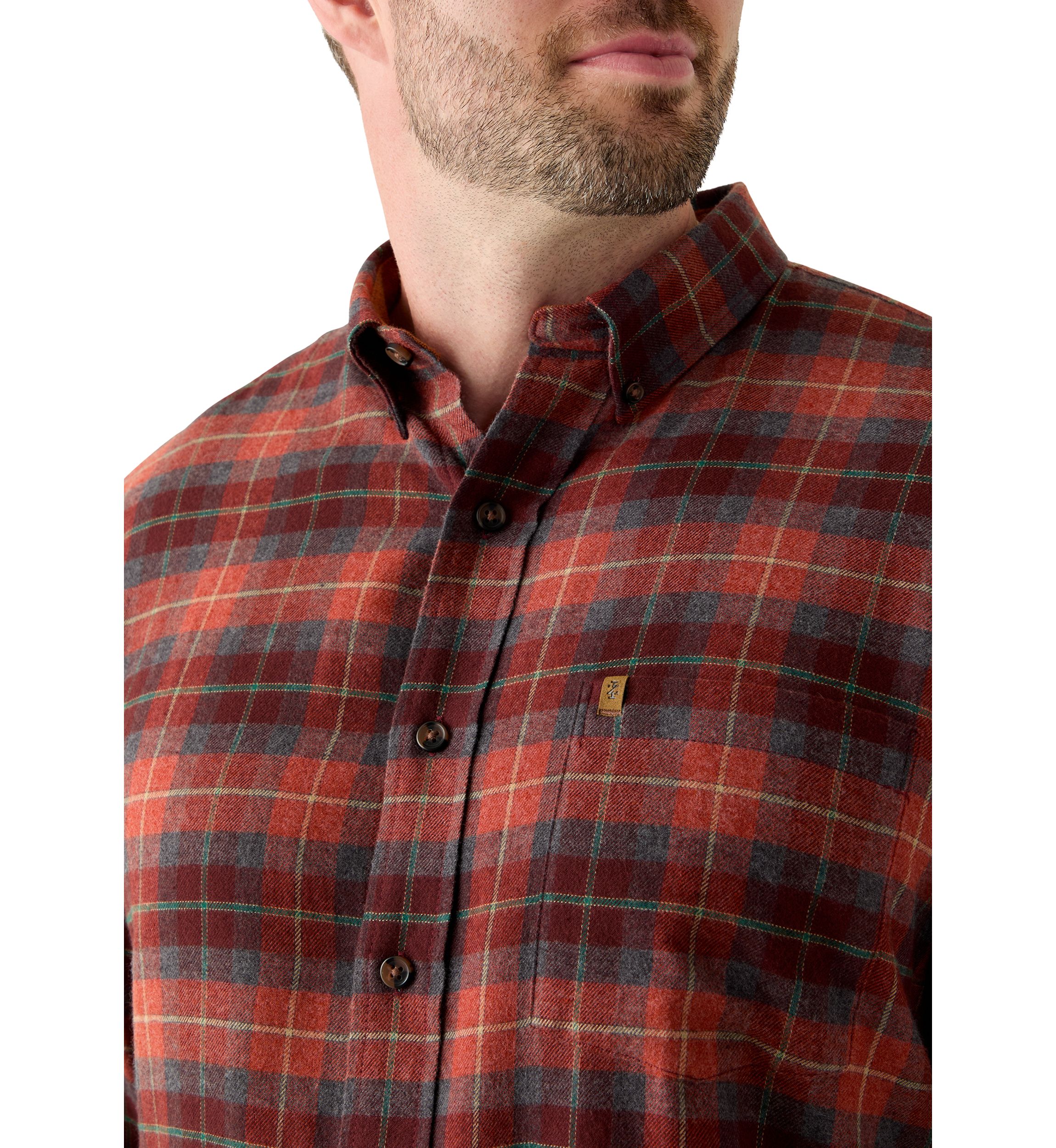 Big & Tall Stratton Flannel Button Down Shirt