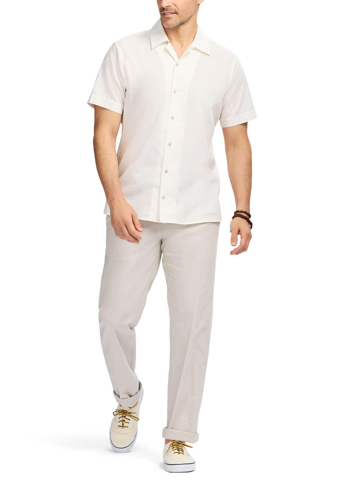 Short Sleeve Dunes Button Up Shirt 