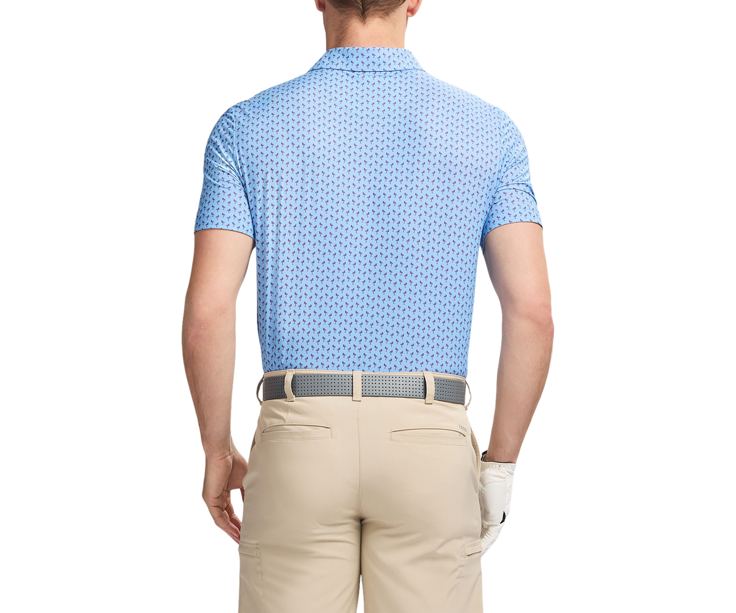 Flamingo Printed Polo Shirt