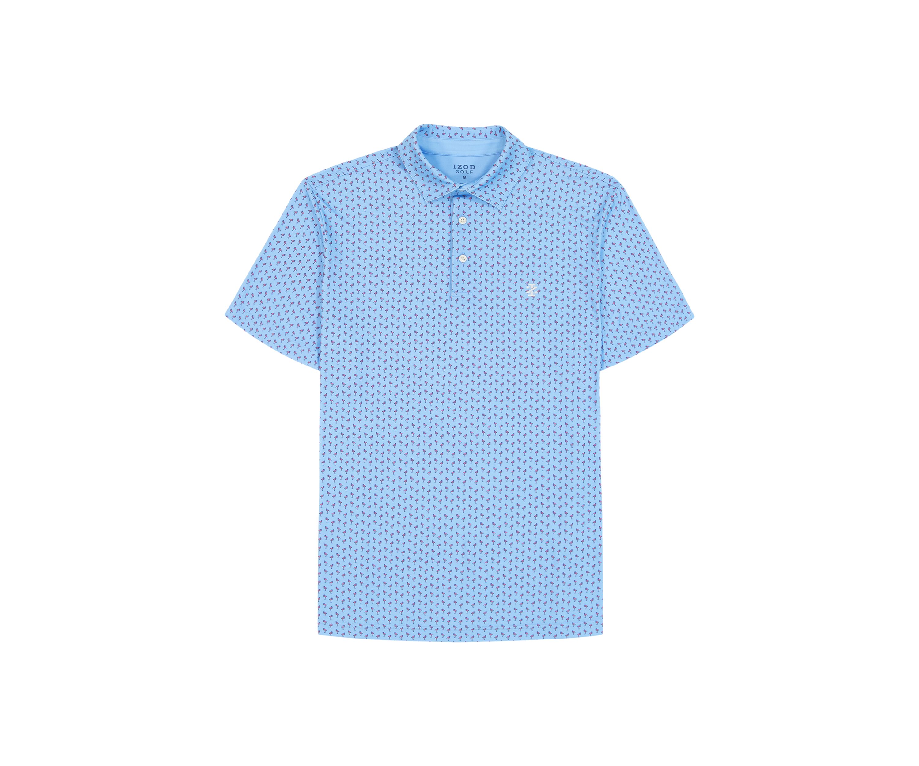 Flamingo Printed Polo Shirt