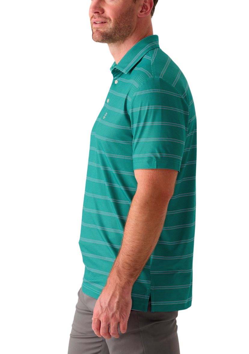 Multicolored Stripe Polo Shirt